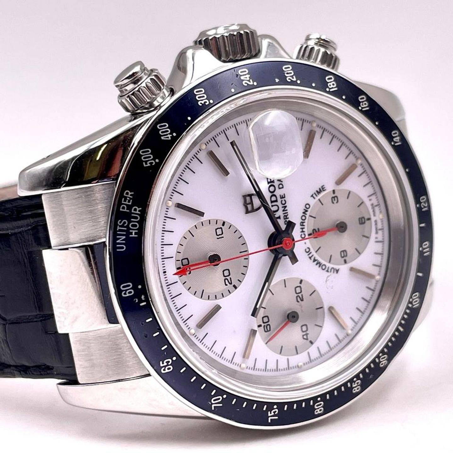 Tudor Prince Date 79260 (2003) - White dial 40 mm Steel case (4/10)