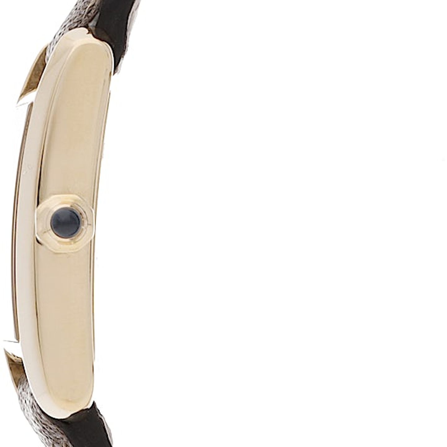 Cartier Tank Française 1820 (1997) - Wit wijzerplaat 20mm Geelgoud (4/5)