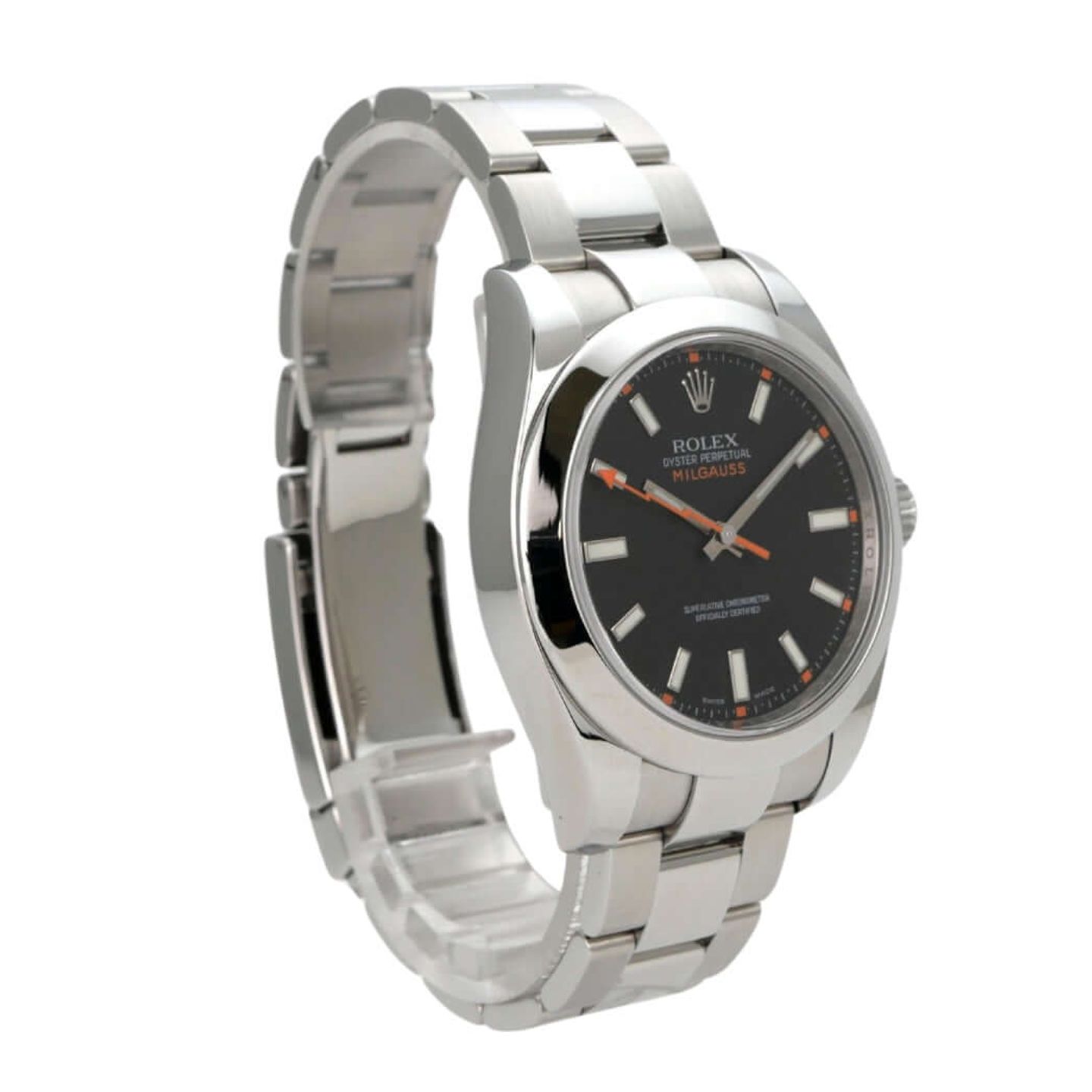 Rolex Milgauss 116400 (2008) - 40mm Staal (4/8)
