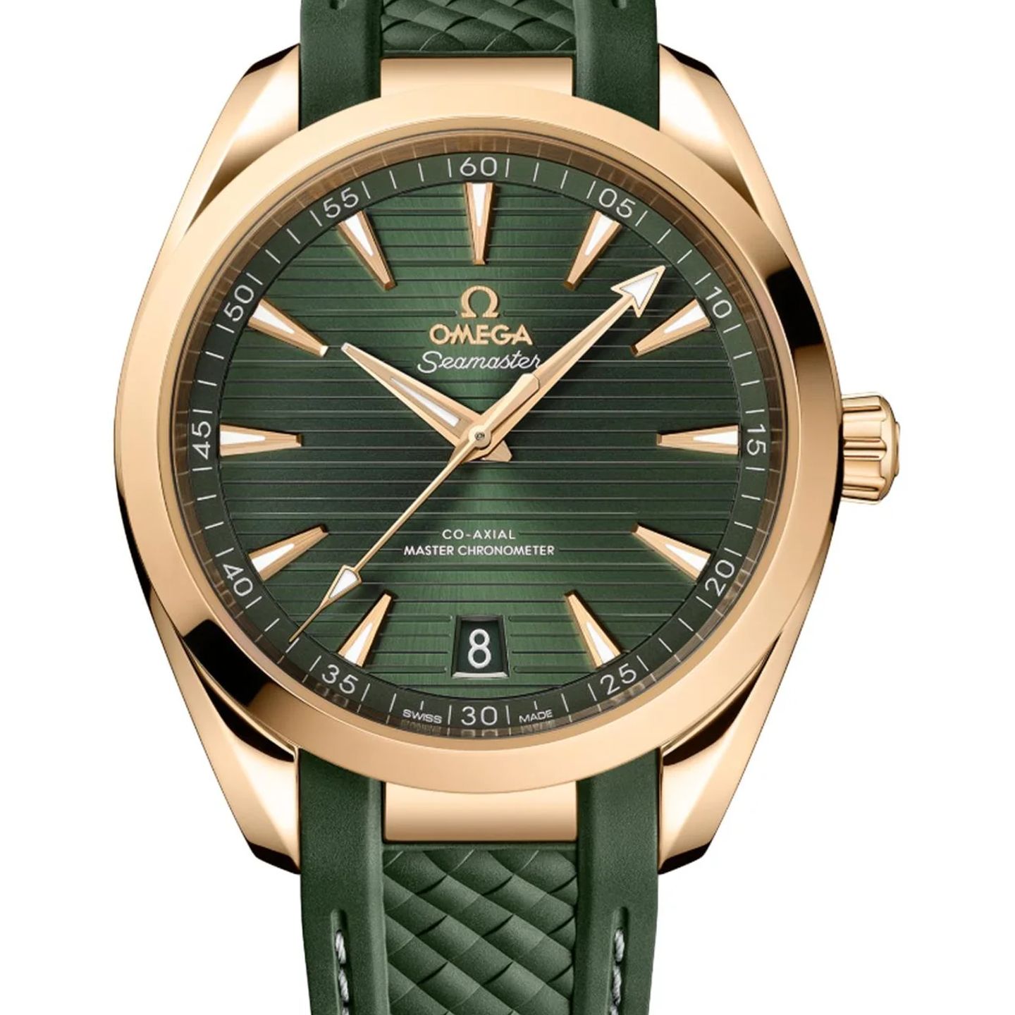 Omega Seamaster Aqua Terra 220.52.41.21.10.001 (2026) - Groen wijzerplaat 41mm Geelgoud (1/1)