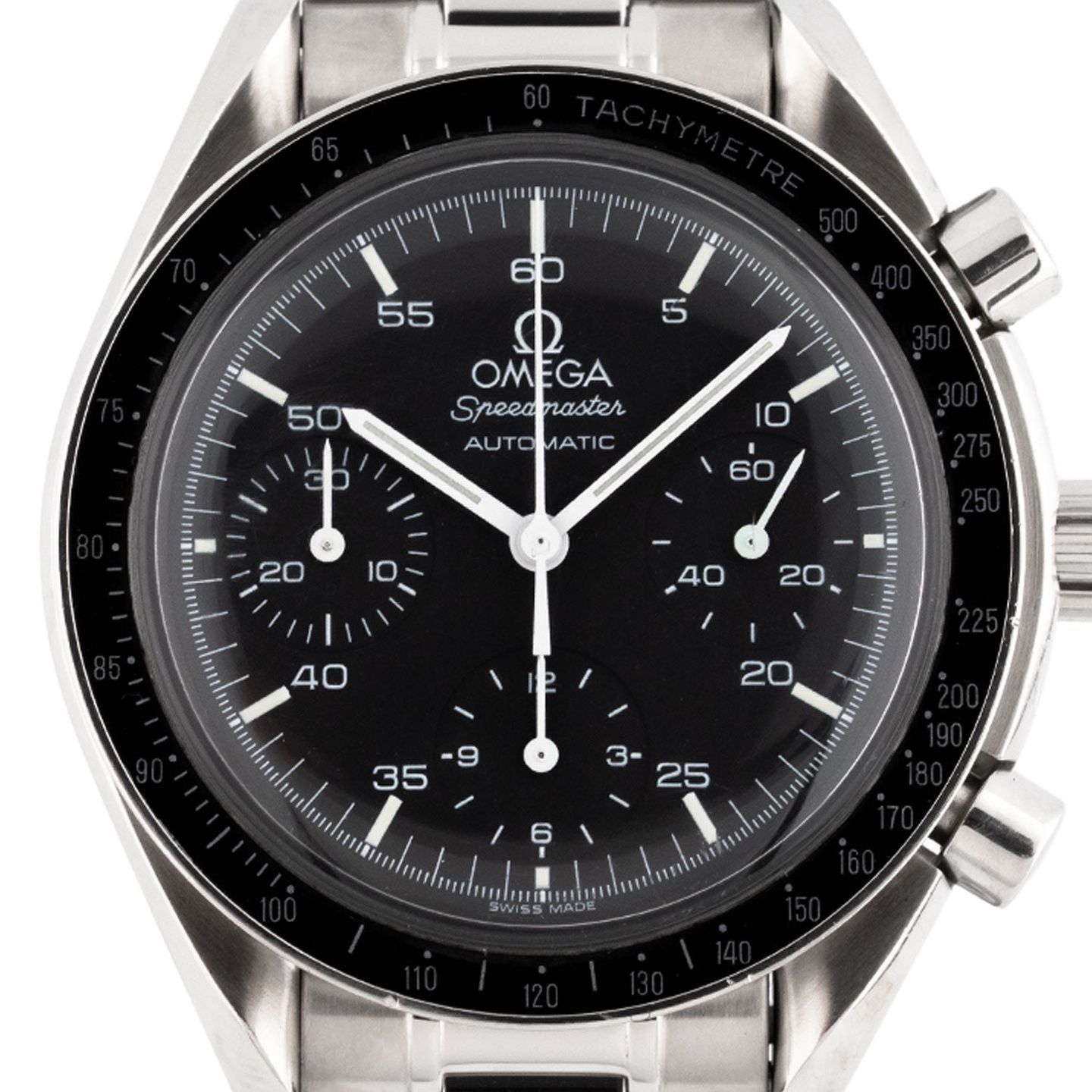 Omega Speedmaster Reduced 3510.50.00 (Unknown (random serial)) - Black dial 39 mm Steel case (2/5)