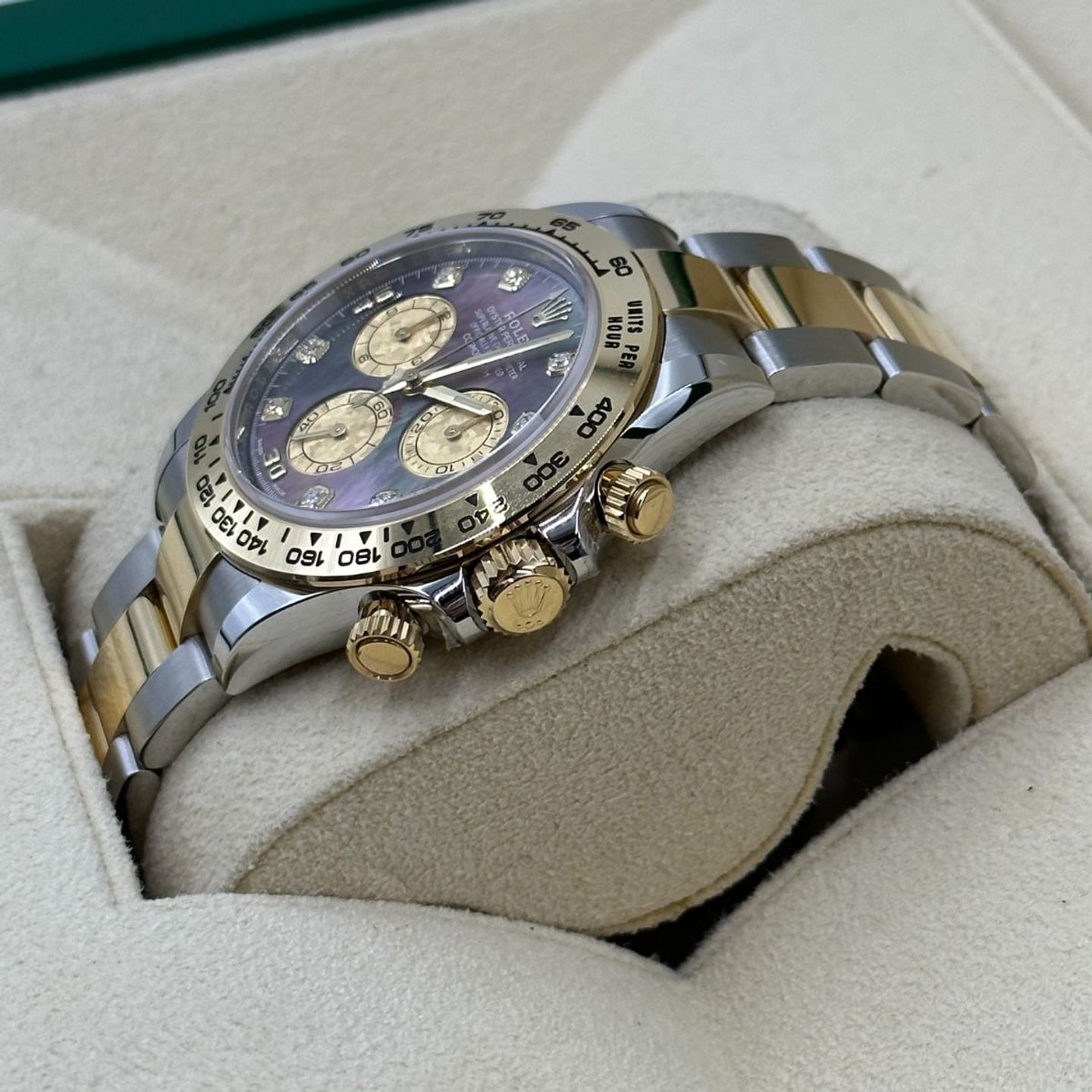 Rolex Daytona 116503 (Onbekend (willekeurig serienummer)) - Parelmoer wijzerplaat 40mm Staal (8/8)