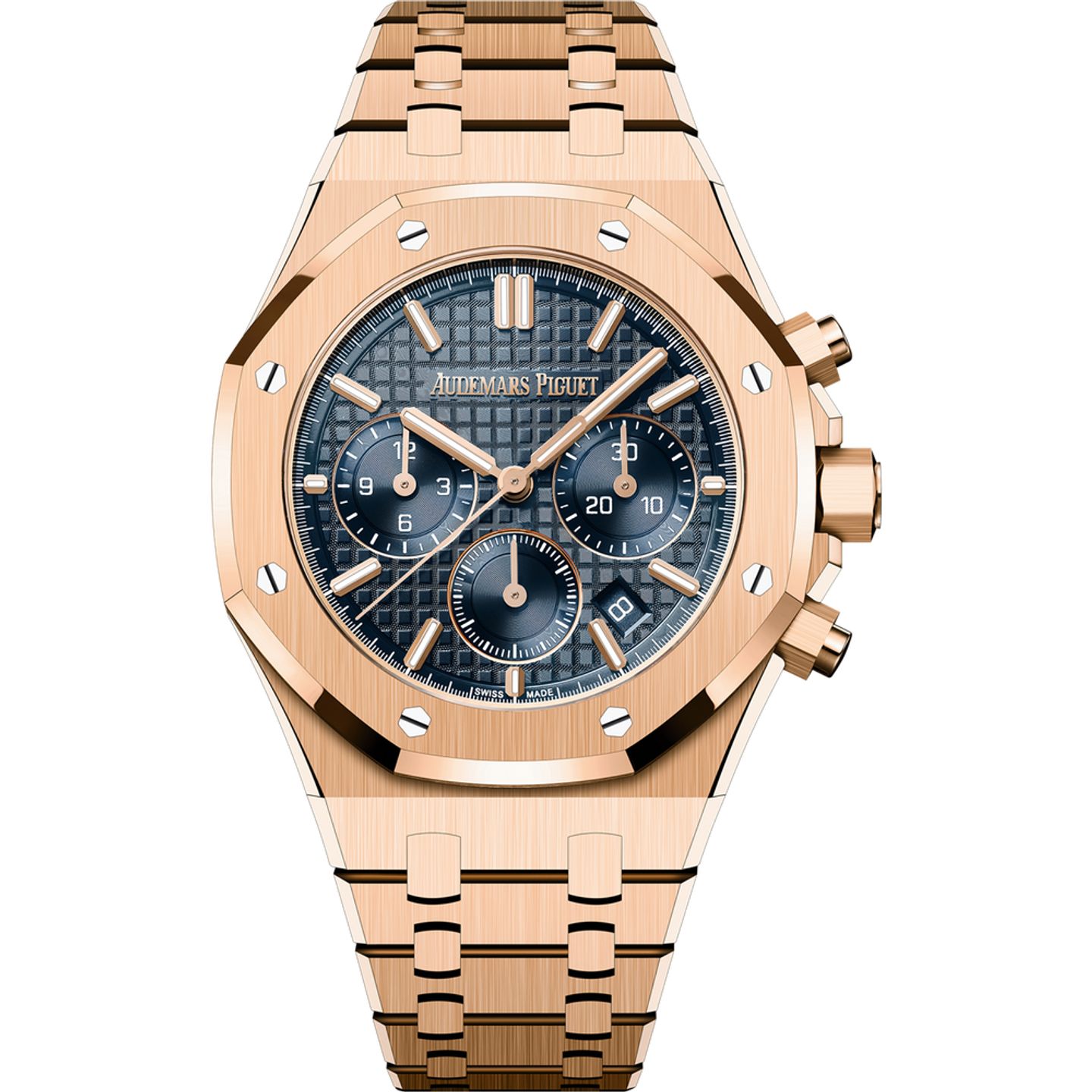 Audemars Piguet Royal Oak Chronograph 26715OR.OO.1356OR.01 (2025) - Black dial 38 mm Rose Gold case (1/1)