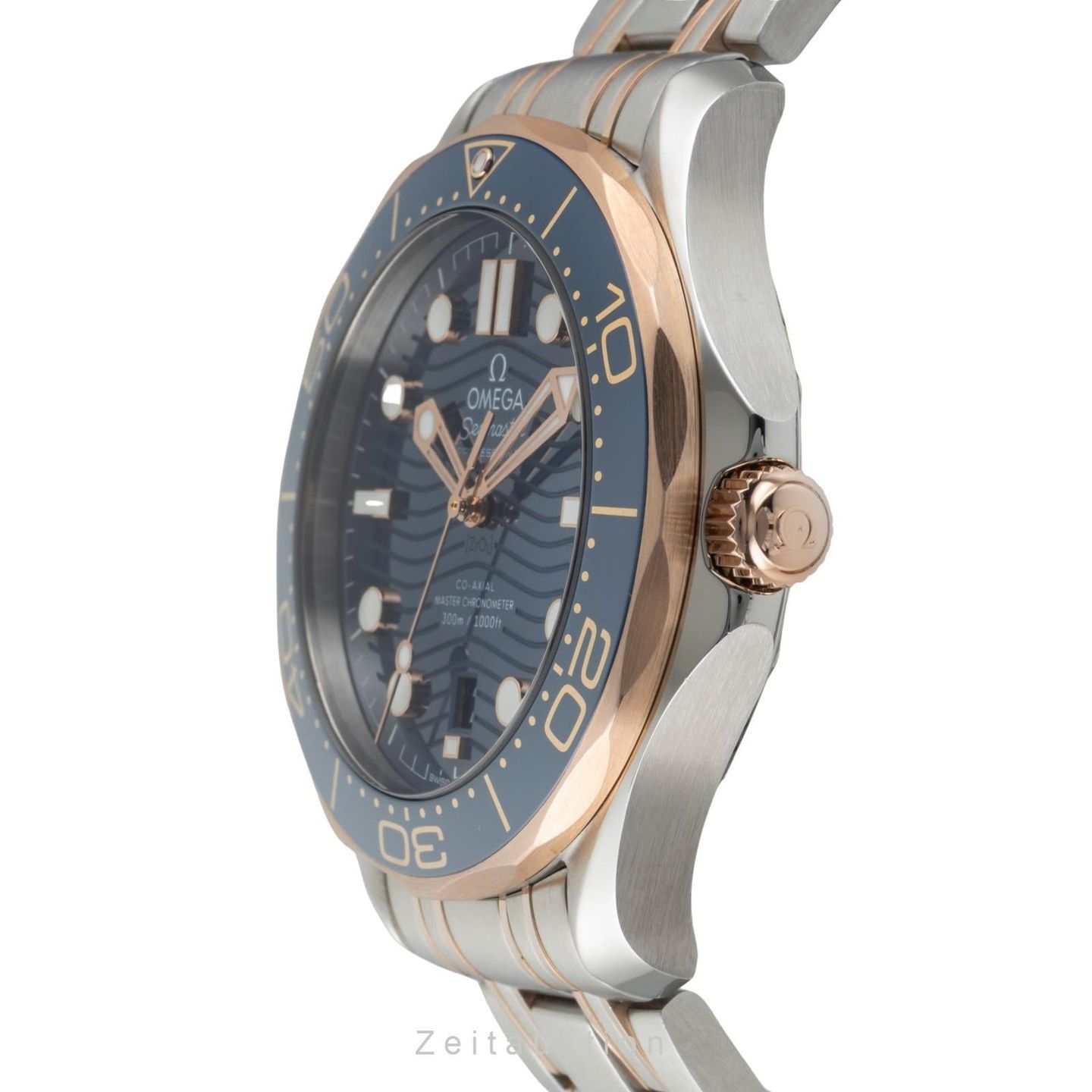 Omega Seamaster Diver 300 M 210.20.42.20.03.002 (Unknown (random serial)) - Blue dial 42 mm Steel case (5/8)