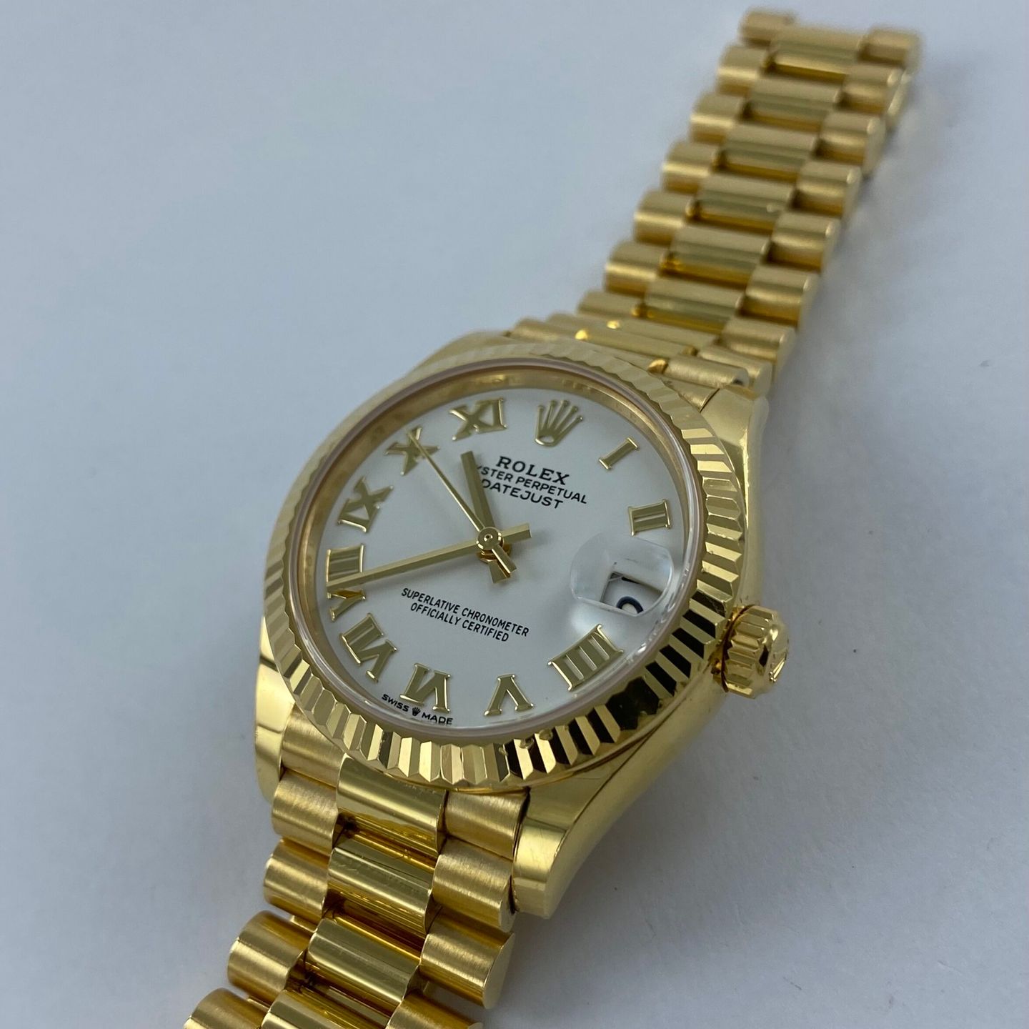 Rolex Datejust 31 278278 (2022) - 31 mm Yellow Gold case (5/8)