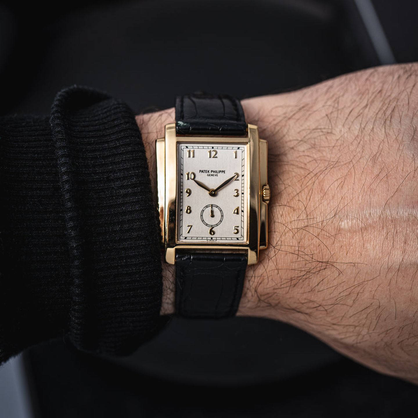 Patek Philippe Gondolo 5024J-010 (1999) - White dial 31 mm Yellow Gold case (3/8)