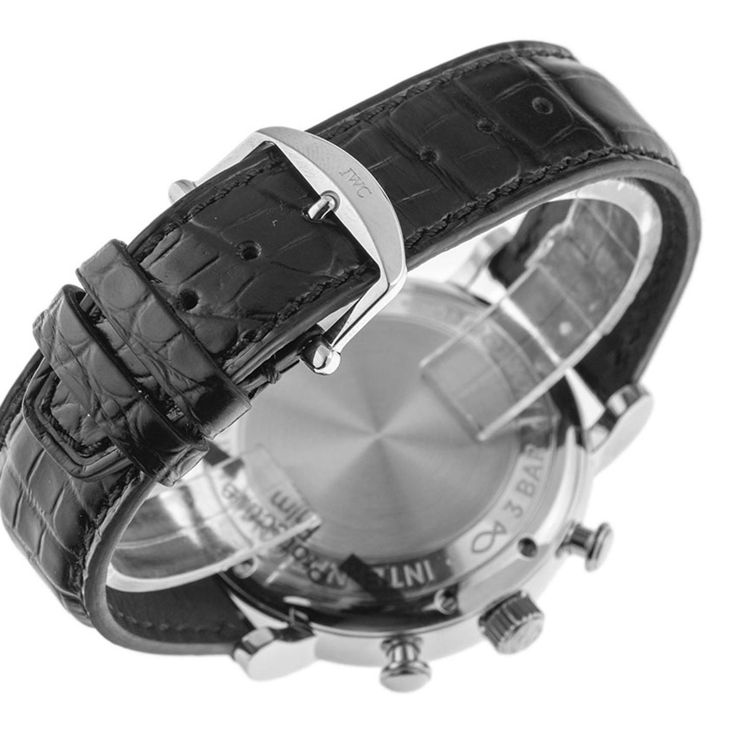 IWC Portofino Chronograph IW391031 (2025) - Silver dial 42 mm Steel case (7/7)