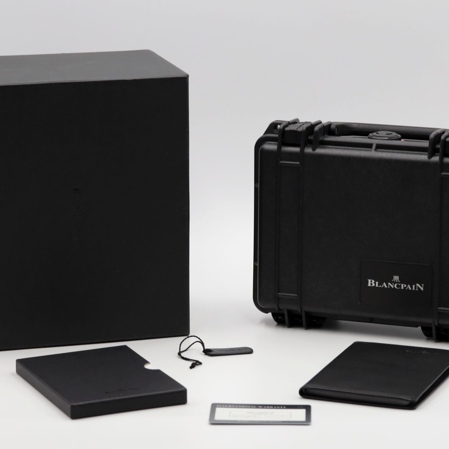 Blancpain Fifty Fathoms Bathyscaphe 5000-0240-NAOA (Onbekend (willekeurig serienummer)) - Blauw wijzerplaat 44mm Keramiek (8/8)