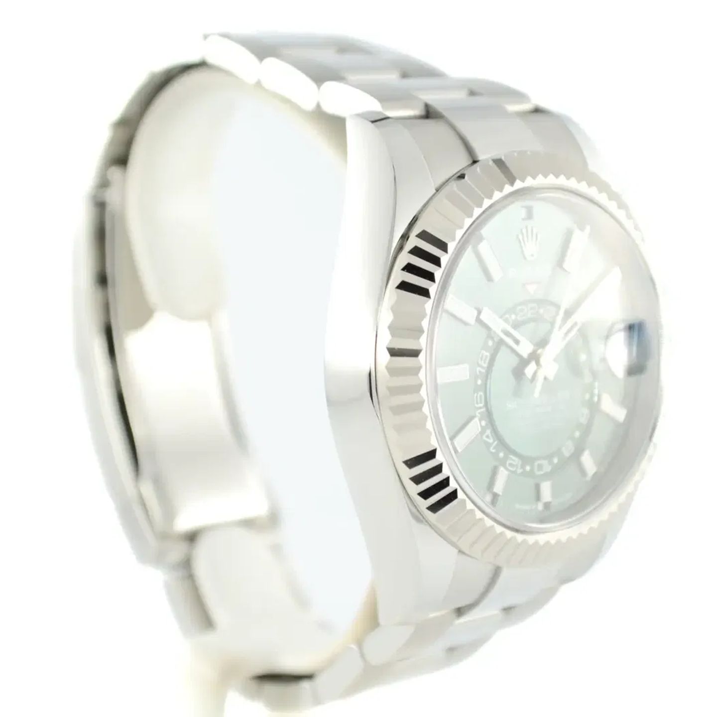 Rolex Sky-Dweller 336934 (2025) - Groen wijzerplaat 42mm Goud/Staal (6/7)