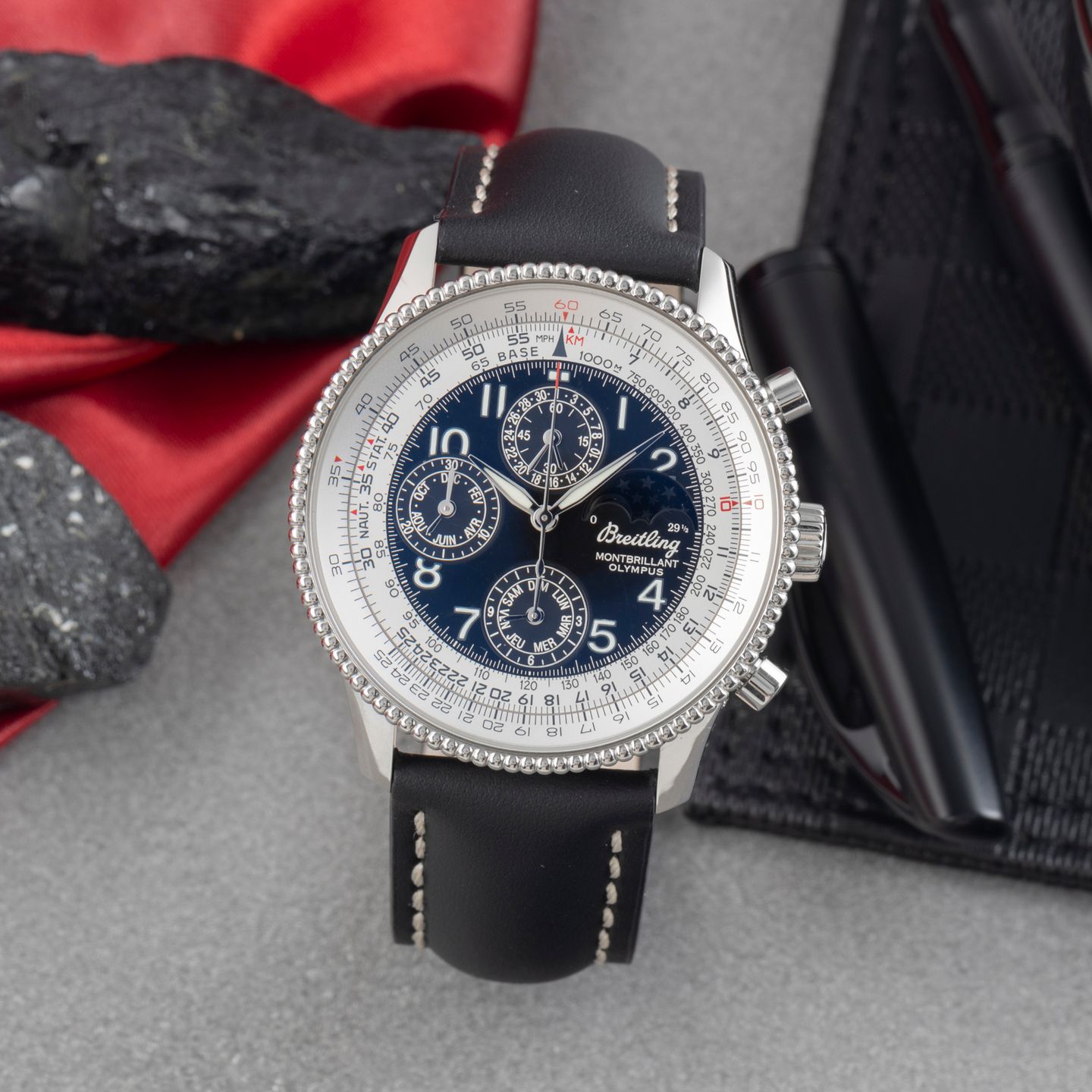 Breitling Montbrillant Olympus A19350 (2005) - 42 mm Steel case (1/8)