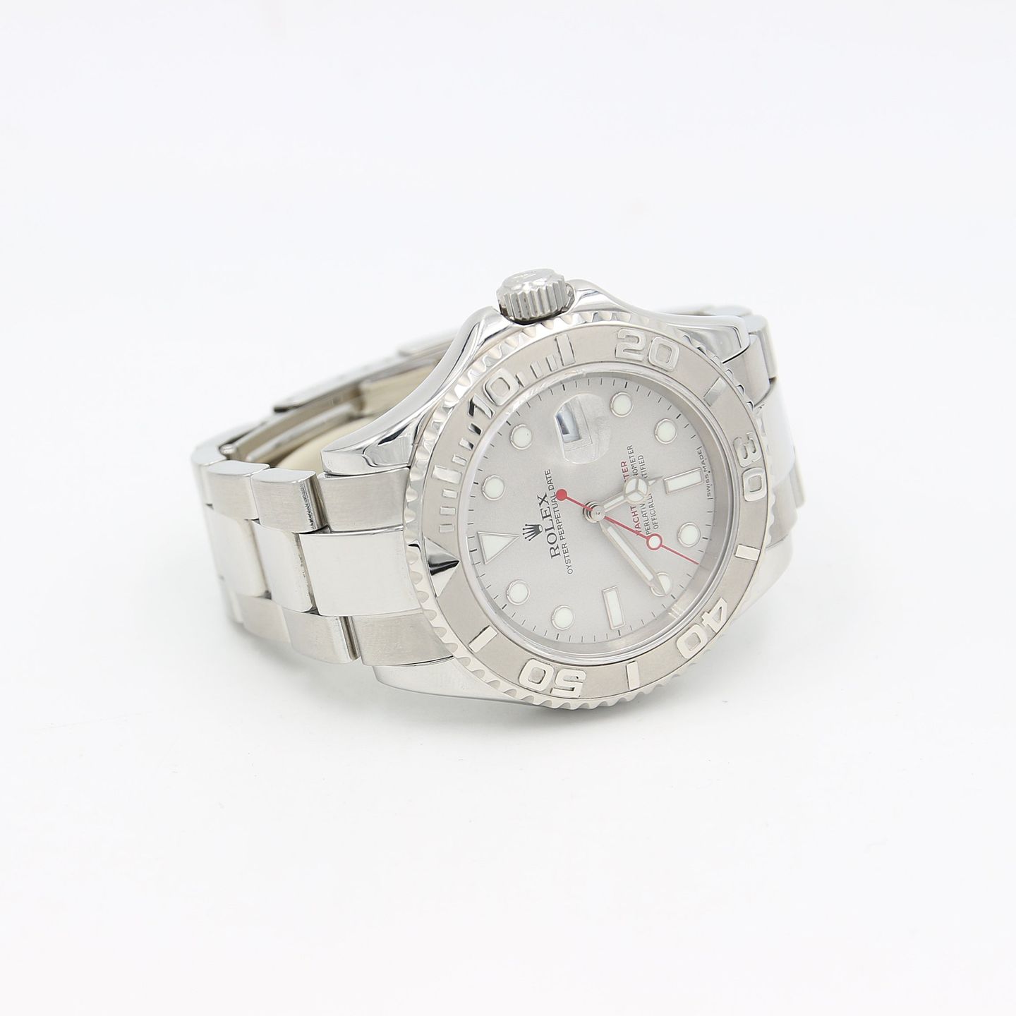 Rolex Yacht-Master 40 16622 (Unknown (random serial)) - Grey dial 40 mm Steel case (3/5)