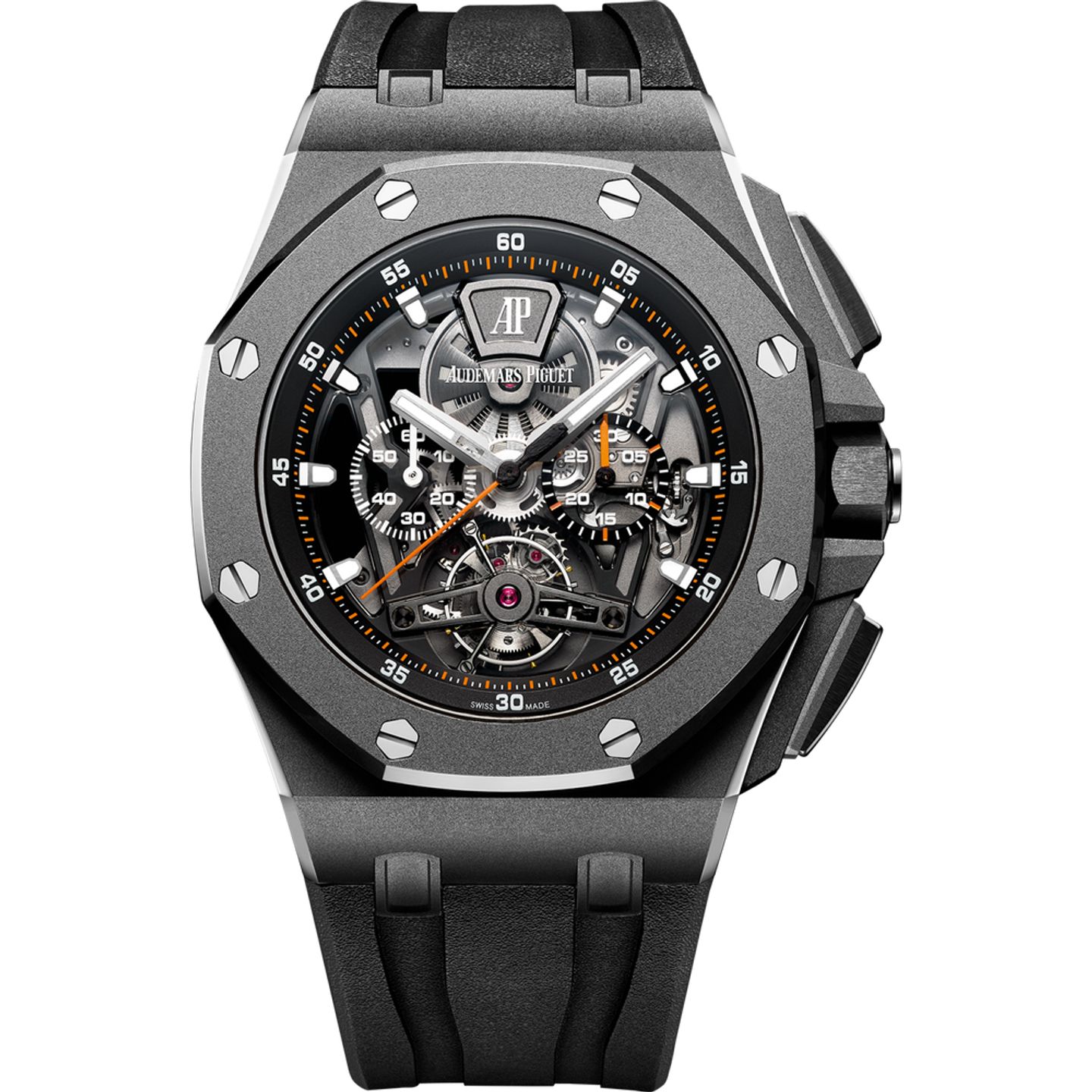 Audemars Piguet Royal Oak Offshore Tourbillon Chronograph 26407TI.GG.A002CA.01 - (1/1)