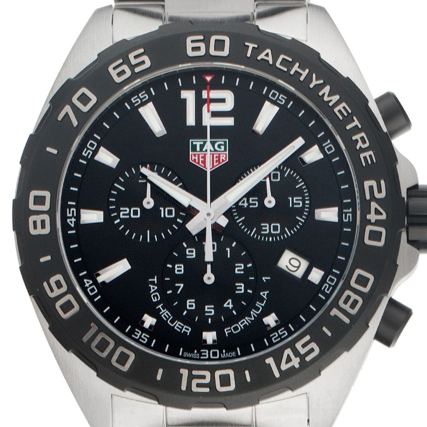 TAG Heuer Formula 1 Quartz CAZ1010.BA0842 (2025) - Black dial 43 mm Steel case (1/7)