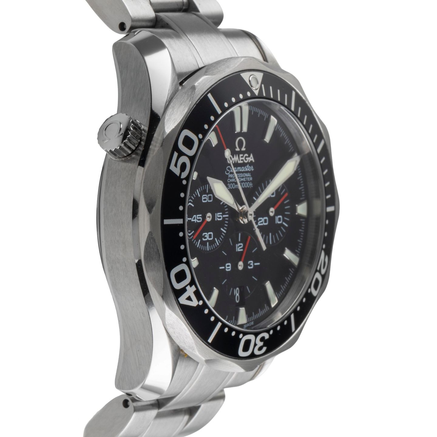 Omega Seamaster Diver 300 M 2594.52.00 (Unknown (random serial)) - Black dial 42 mm Steel case (7/8)