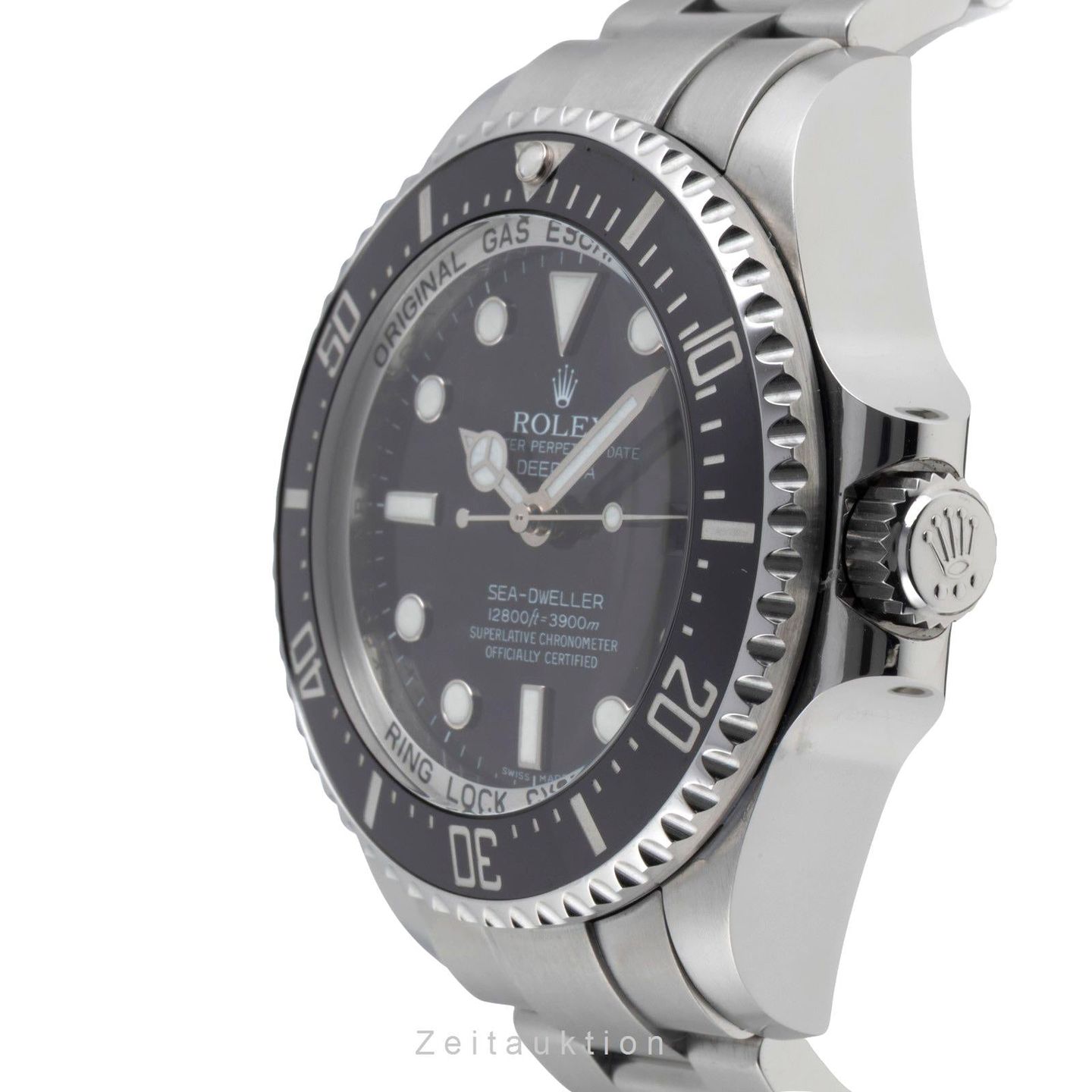 Rolex Sea-Dweller Deepsea 116660 (Onbekend (willekeurig serienummer)) - Zwart wijzerplaat 44mm Staal (5/8)
