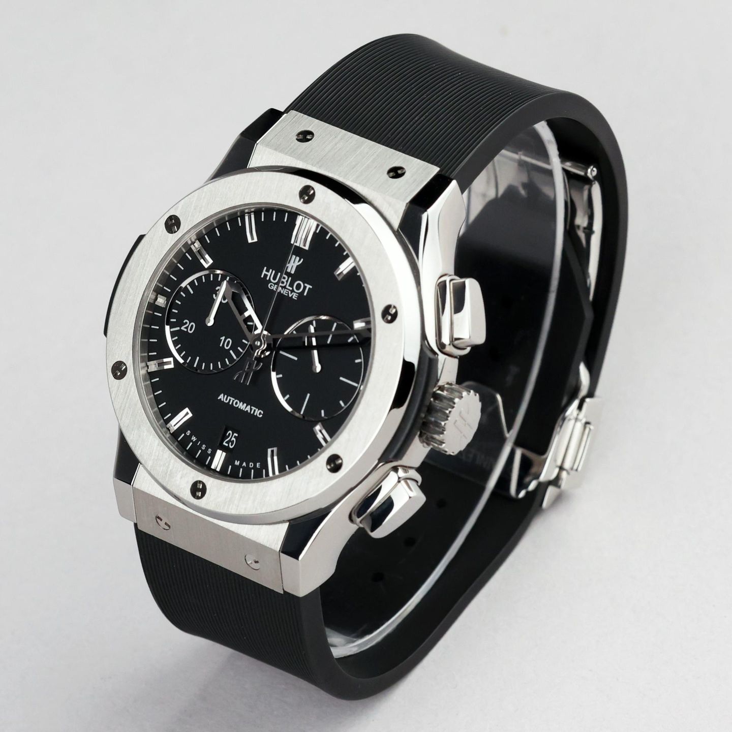 Hublot Classic Fusion Chronograph 521.NX.1170.LR (2016) - Zwart wijzerplaat 45mm Titanium (5/8)