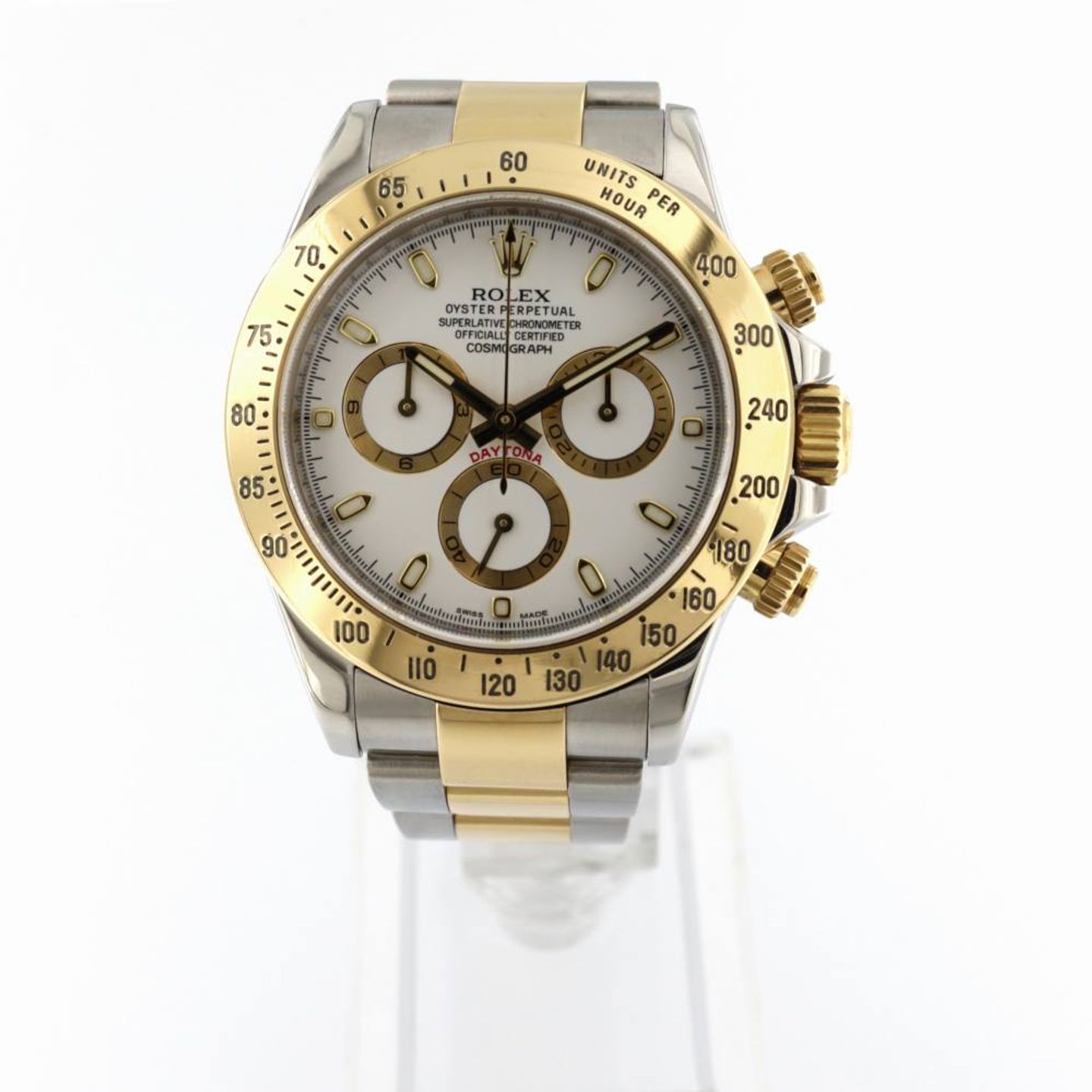 Rolex Daytona 116523 (2015) - 40 mm Gold/Steel case (1/6)