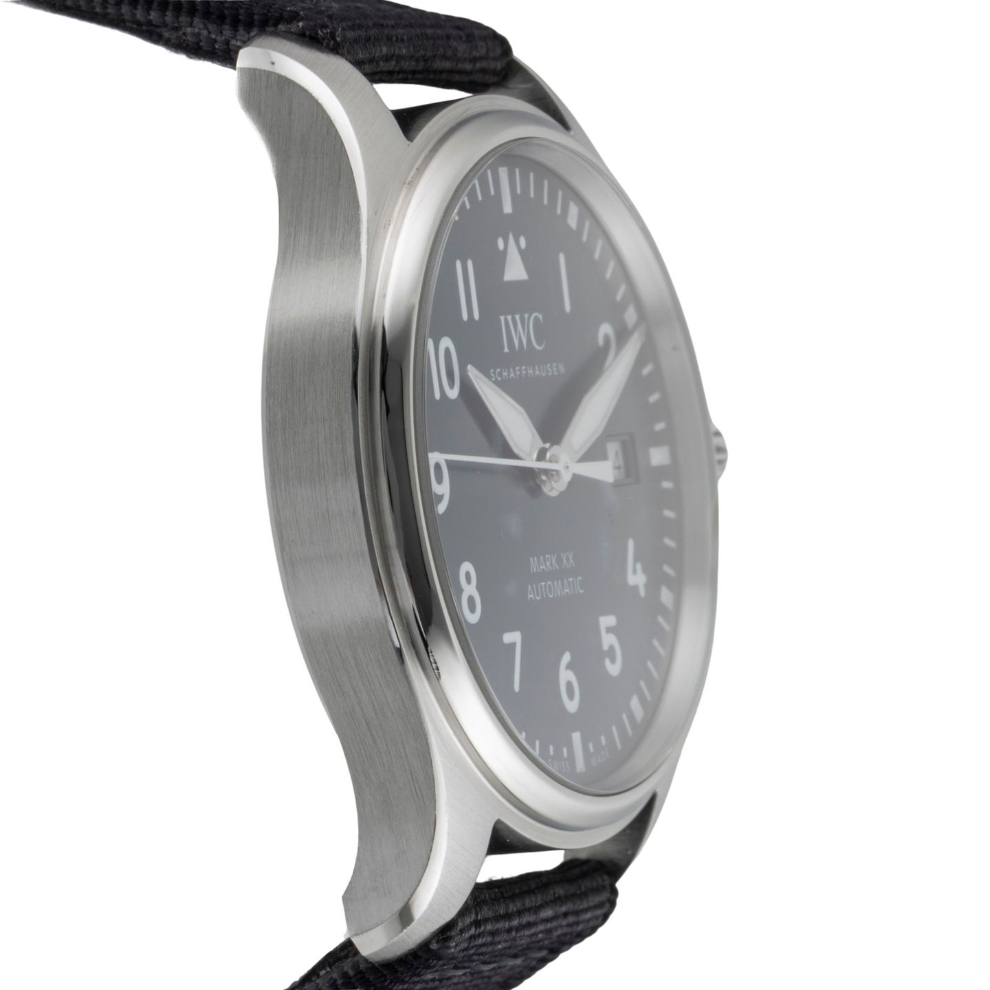 IWC Pilot Mark IW328203 (Unknown (random serial)) - Blue dial 40 mm Steel case (7/8)
