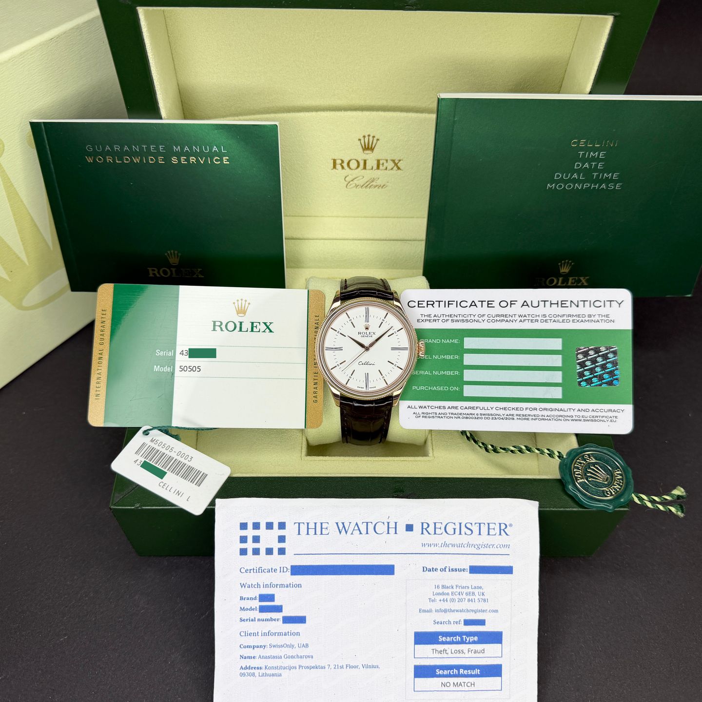 Rolex Cellini Time 50505 - (3/8)