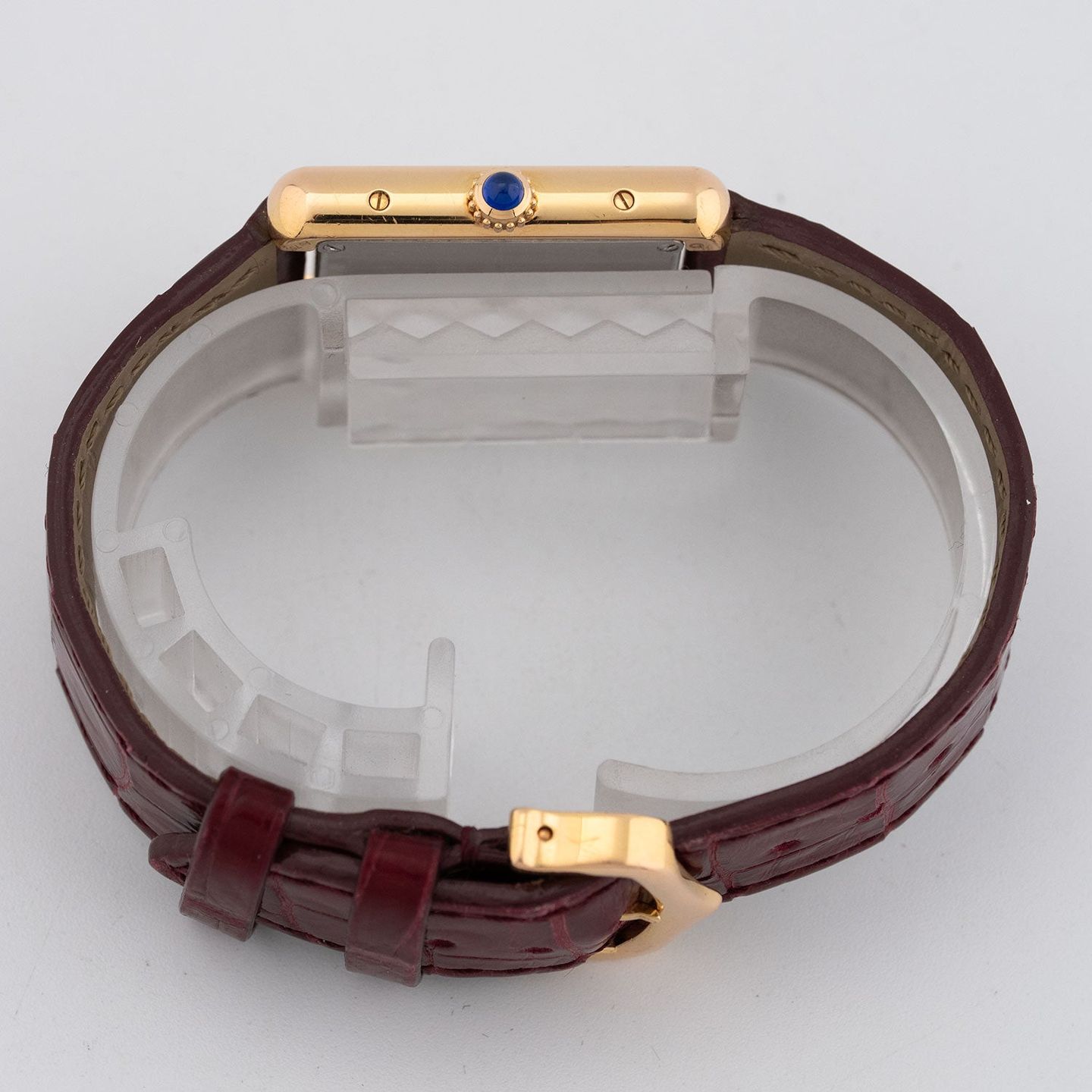 Cartier Tank Solo W5200024 (Onbekend (willekeurig serienummer)) - Zilver wijzerplaat 31mm Roségoud (4/7)