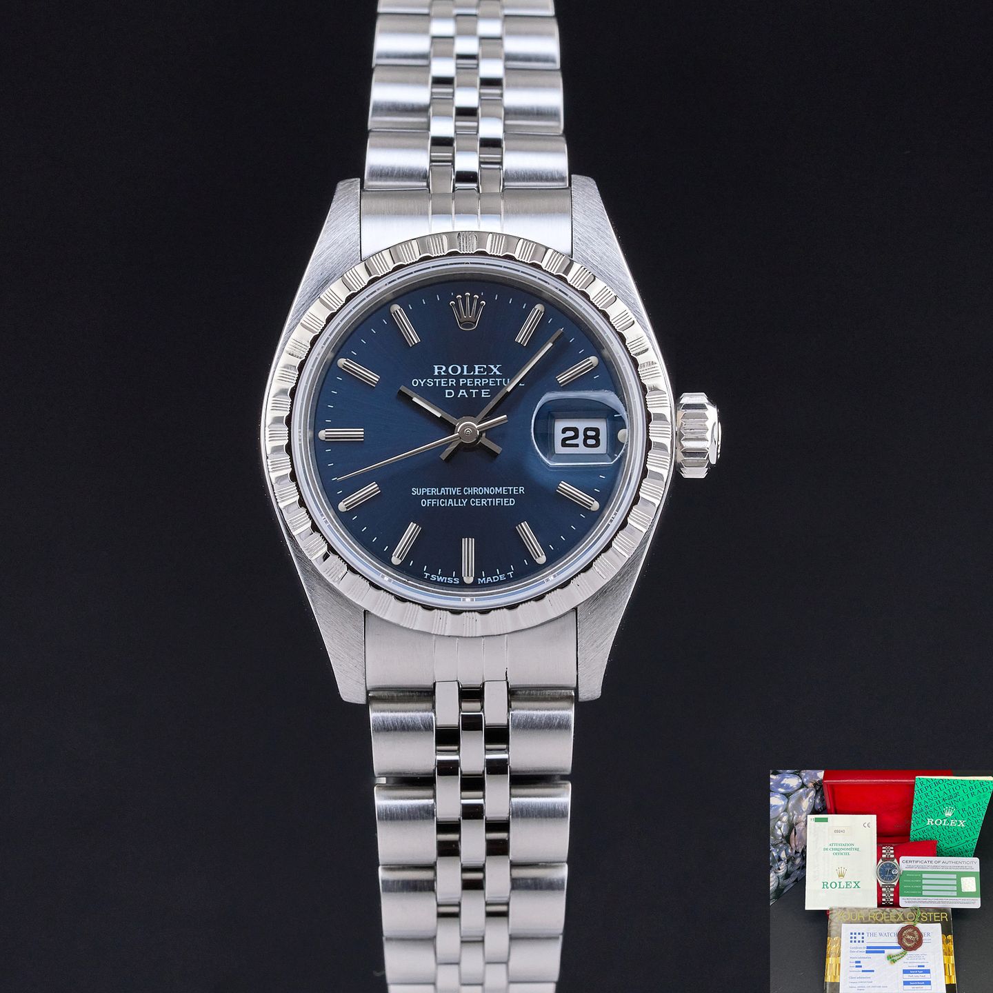 Rolex Oyster Perpetual Lady Date 69240 - (1/8)