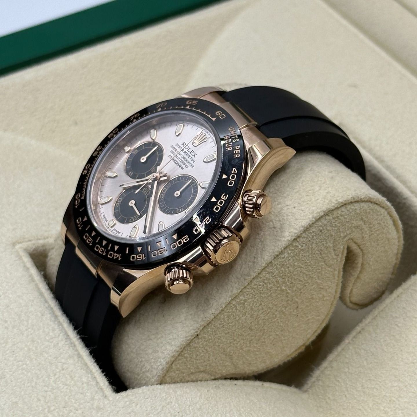 Rolex Daytona 116515LN (2022) - Roze wijzerplaat 40mm Roségoud (6/8)