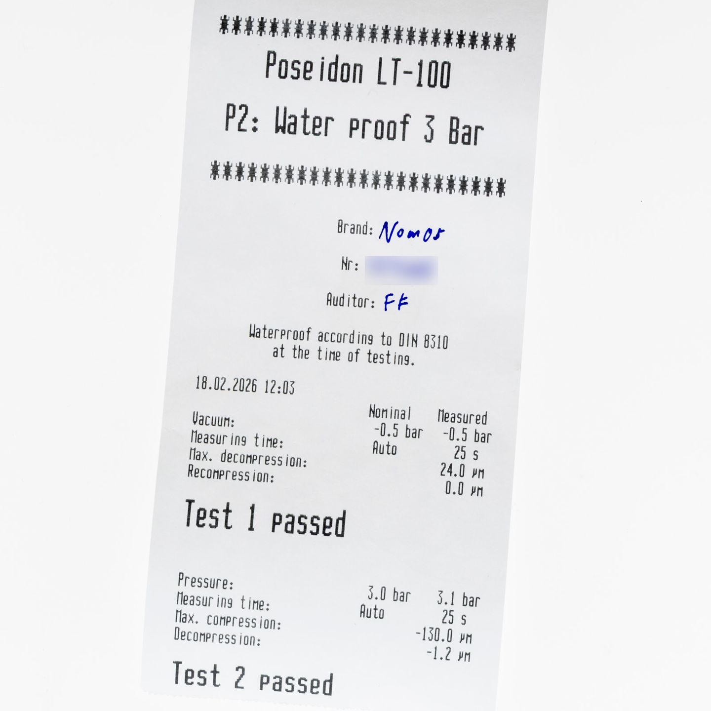 NOMOS Tangente 101 (2007) - White dial 35 mm Steel case (5/8)