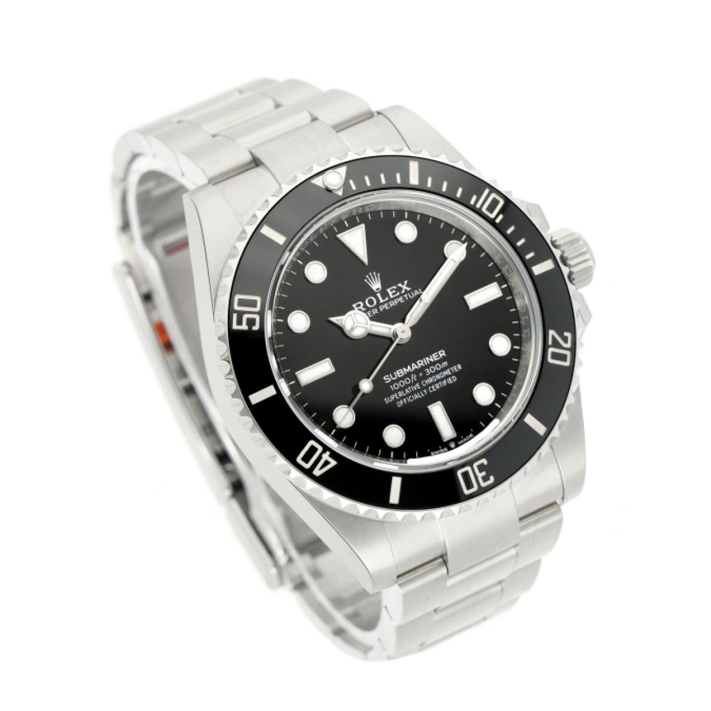 Rolex Submariner No Date 124060 (2025) - Zwart wijzerplaat 41mm Staal (3/5)