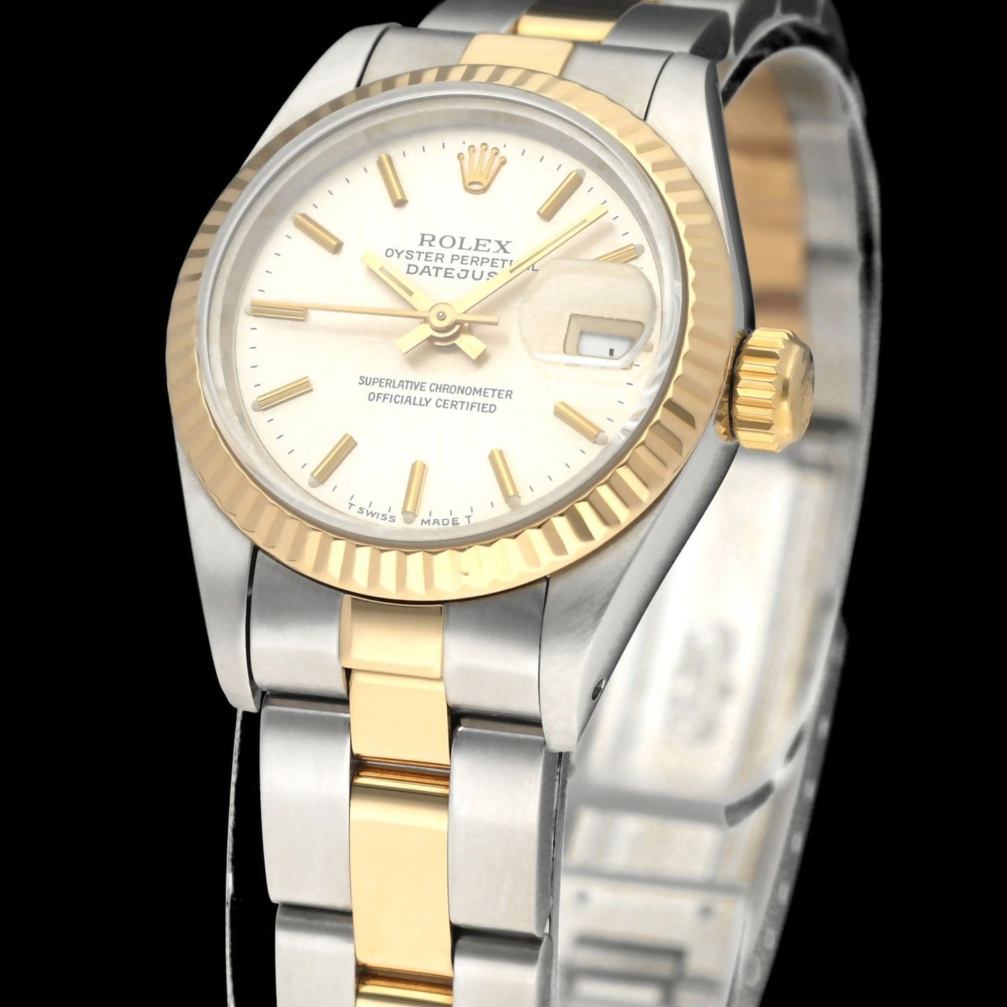 Rolex Lady-Datejust 69173 (1991) - 26mm Goud/Staal (7/8)