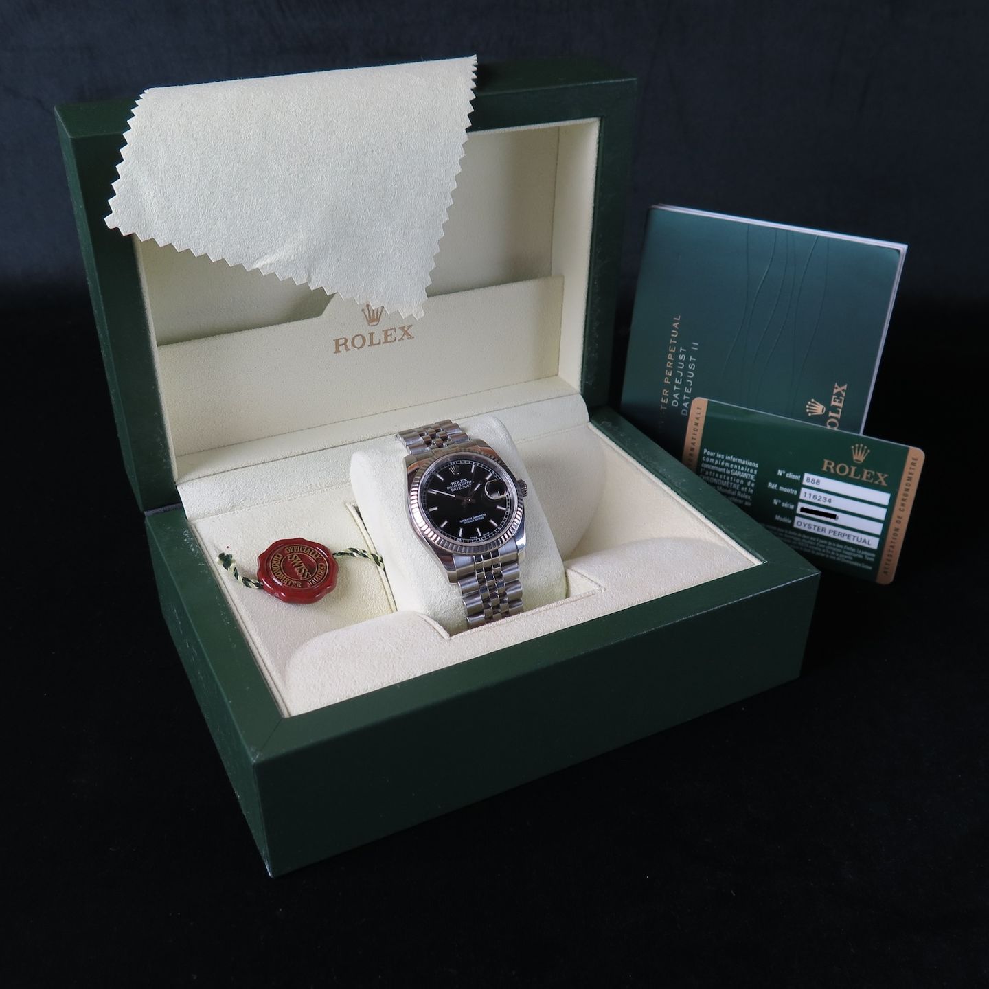 Rolex Datejust 36 116234 (2014) - 36mm Staal (8/8)