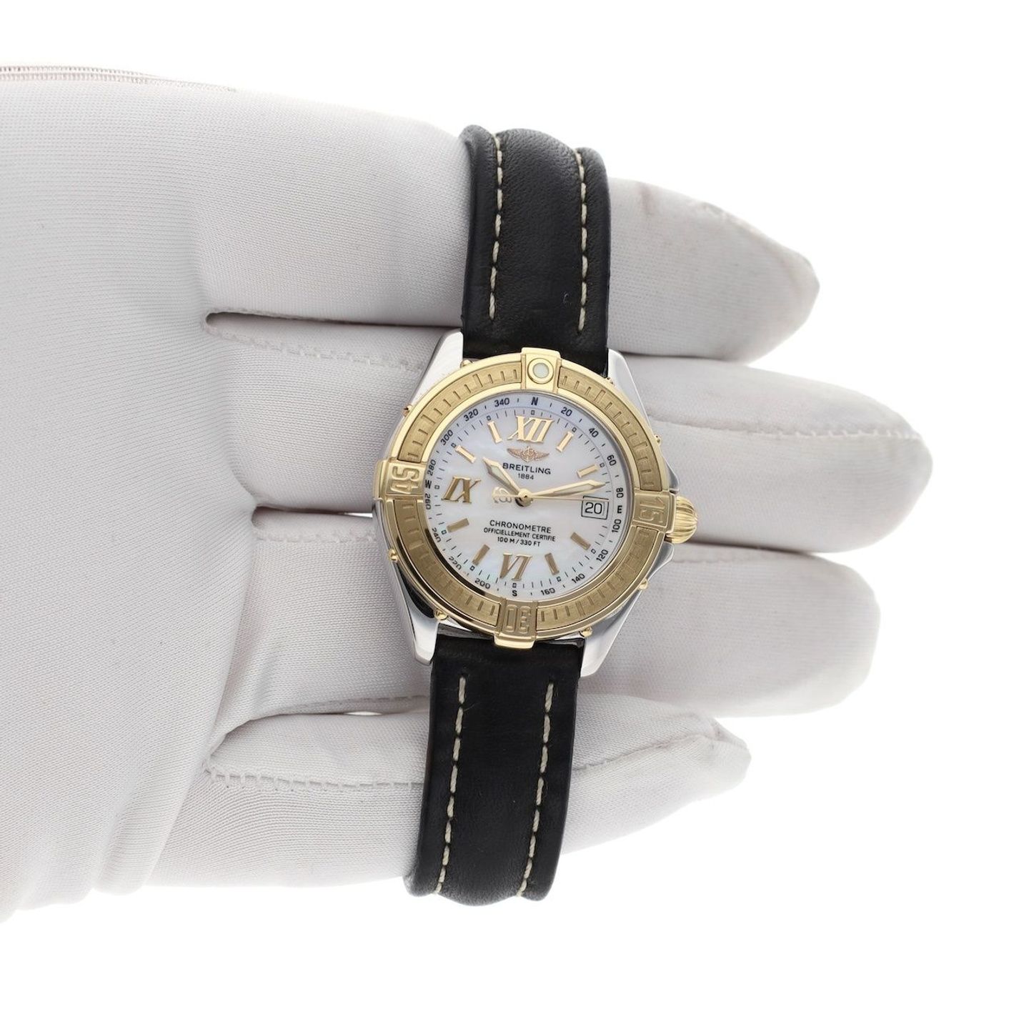 Breitling Cockpit Lady D67365 (2002) - 31mm Staal (7/8)