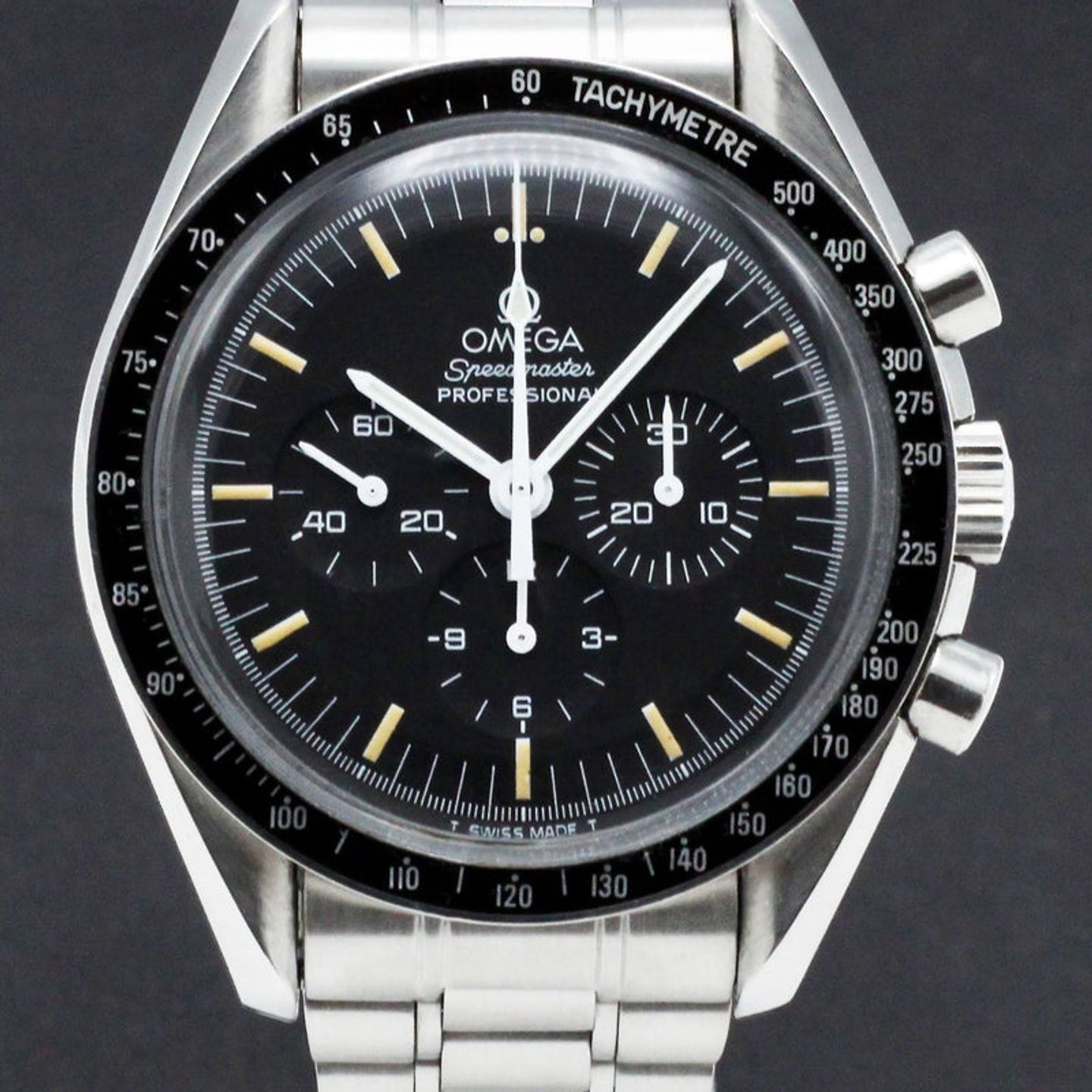 Omega Speedmaster Professional Moonwatch 345.0808 (1994) - Black dial 42 mm Steel case (1/7)