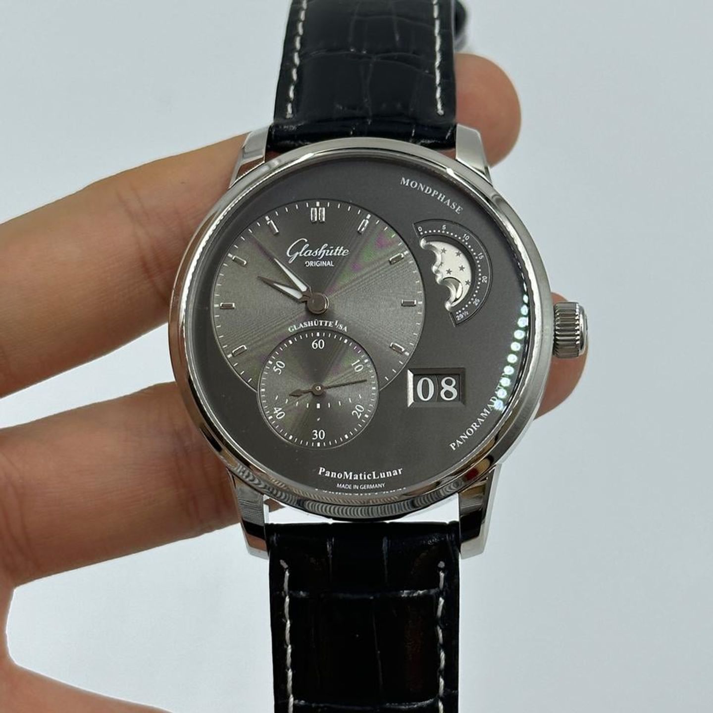 Glashütte Original PanoMaticLunar 1-90-02-43-32-05 (2025) - 40mm Staal (6/10)