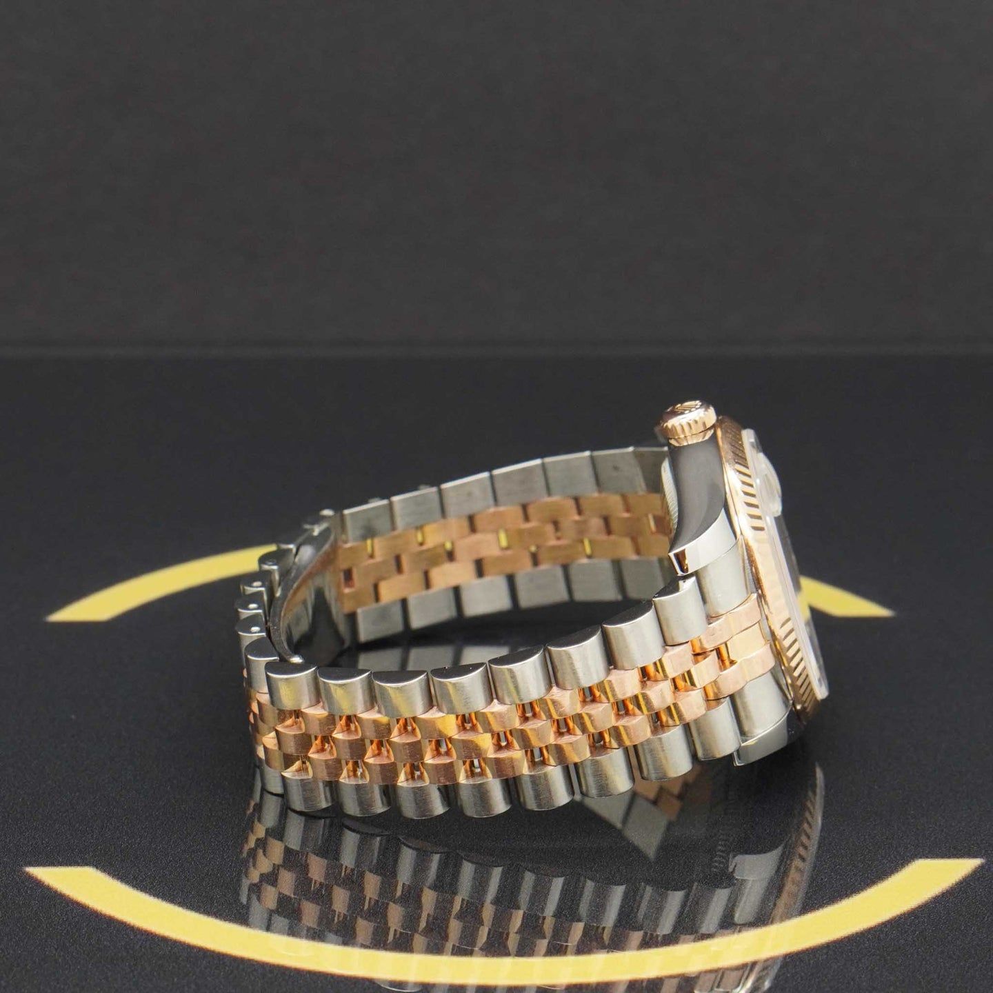 Rolex Datejust 36 116231 (2010) - Grey dial 36 mm Gold/Steel case (6/7)