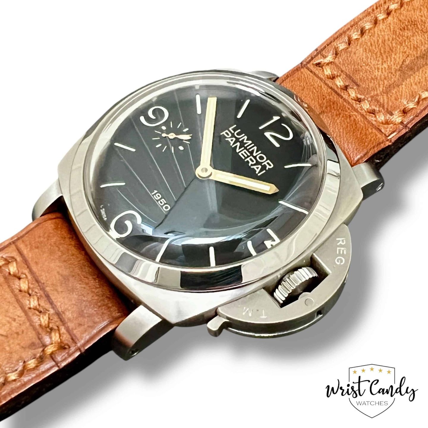 Panerai Special Editions PAM00127 (2003) - Zwart wijzerplaat 47mm Staal (4/8)