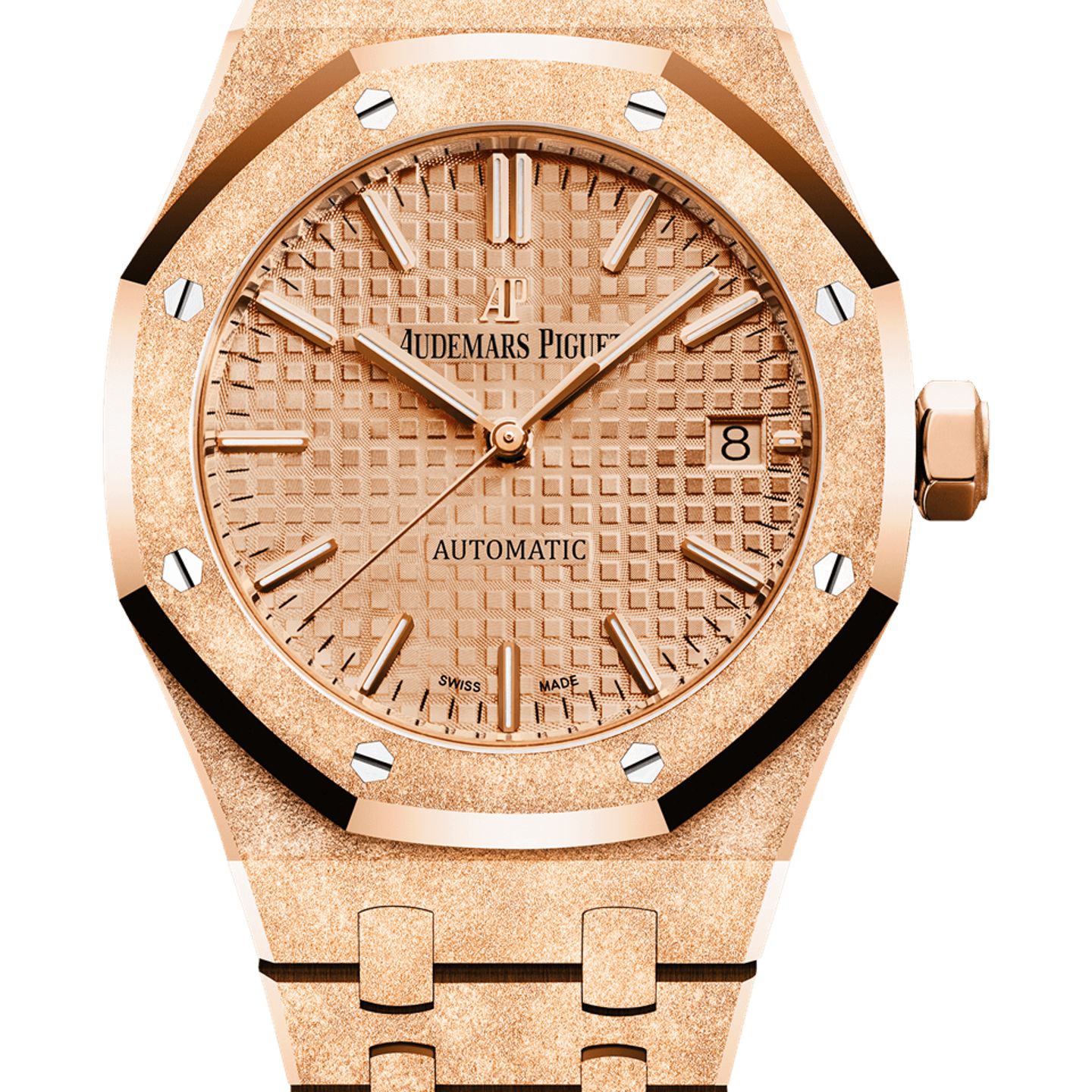 Audemars Piguet Royal Oak Lady 15454OR.GG.1259OR.03 (2025) - Pink dial 37 mm Rose Gold case (1/1)