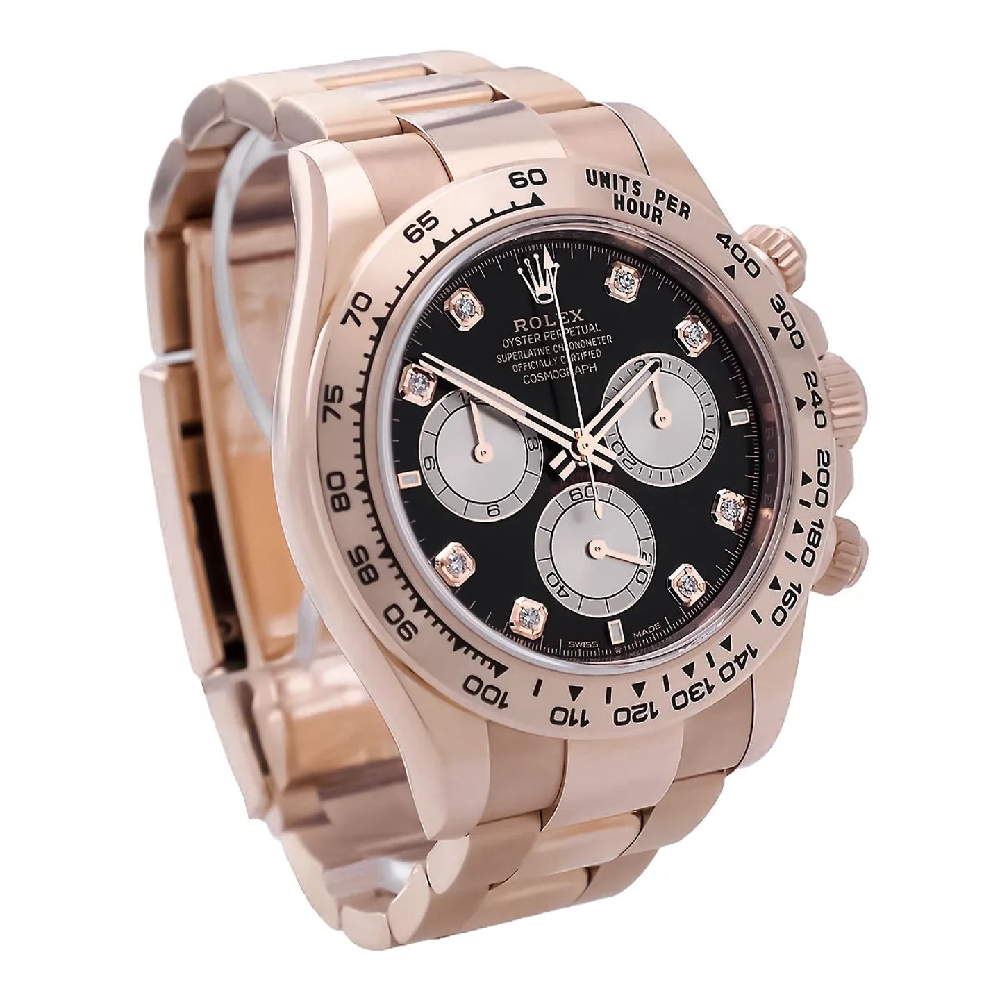 Rolex Daytona 126505 (2024) - Brown dial 40 mm Rose Gold case (3/8)