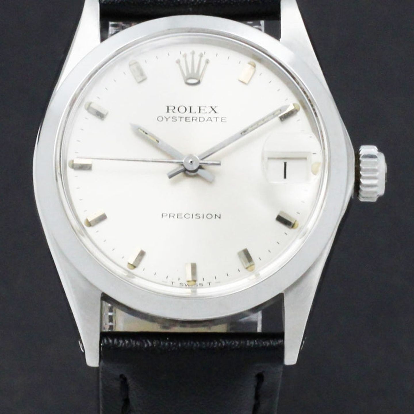 Rolex Oyster Precision 6466 (1973) - Silver dial 31 mm Steel case (1/7)