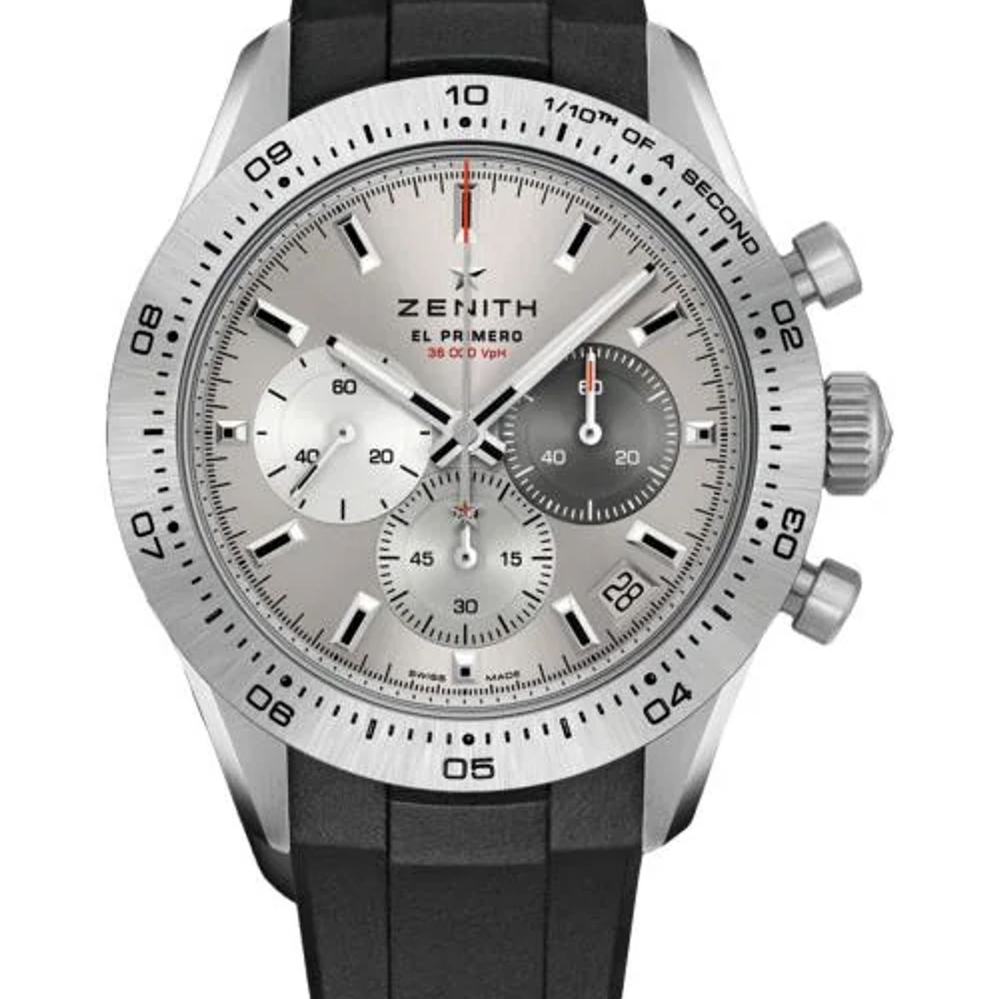Zenith Chronomaster Sport 95.3100.3600/39.R951 (2026) - Grey dial 41 mm Titanium case (1/1)