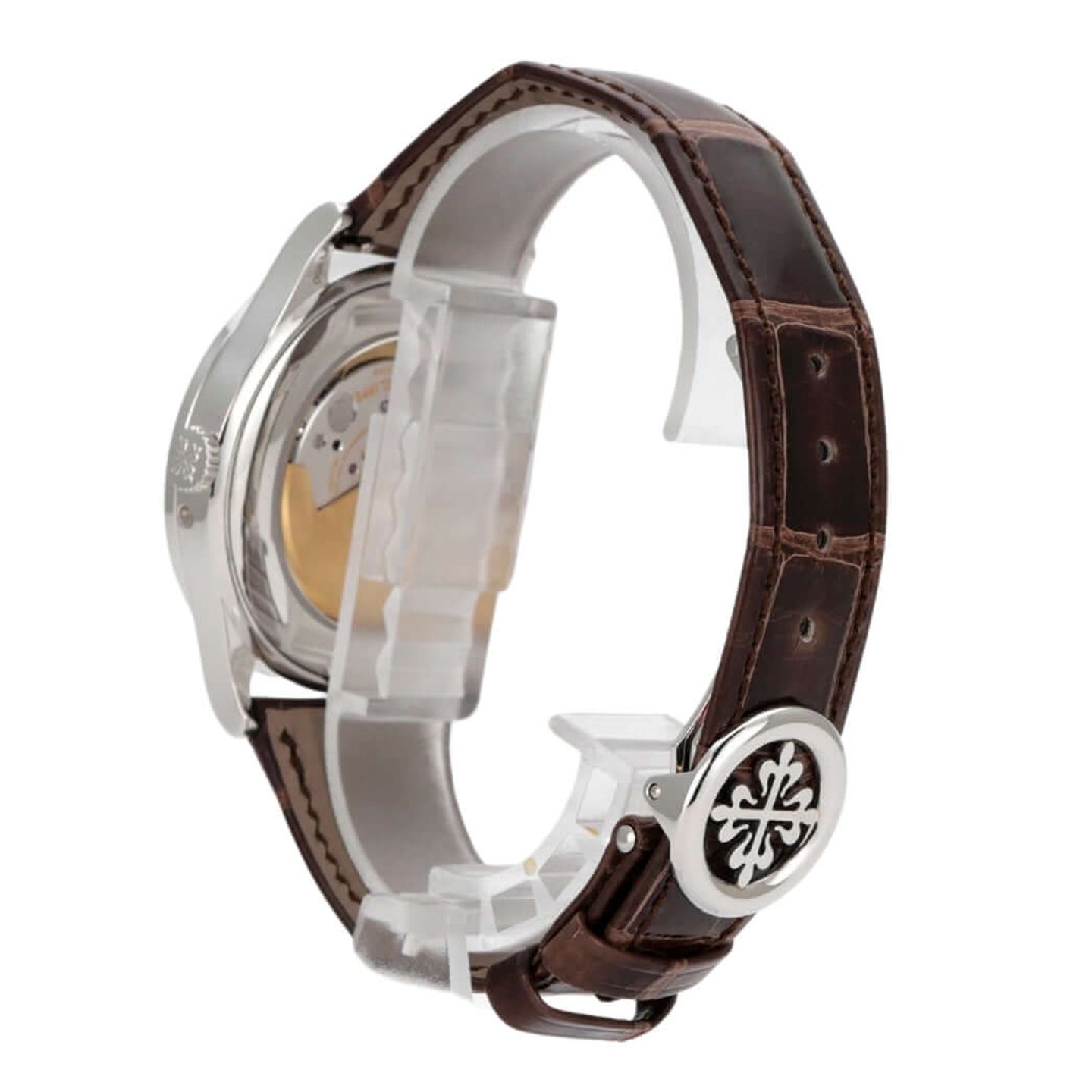 Patek Philippe Perpetual Calendar 5496P-015 (2021) - Silver dial 39 mm Platinum case (7/8)