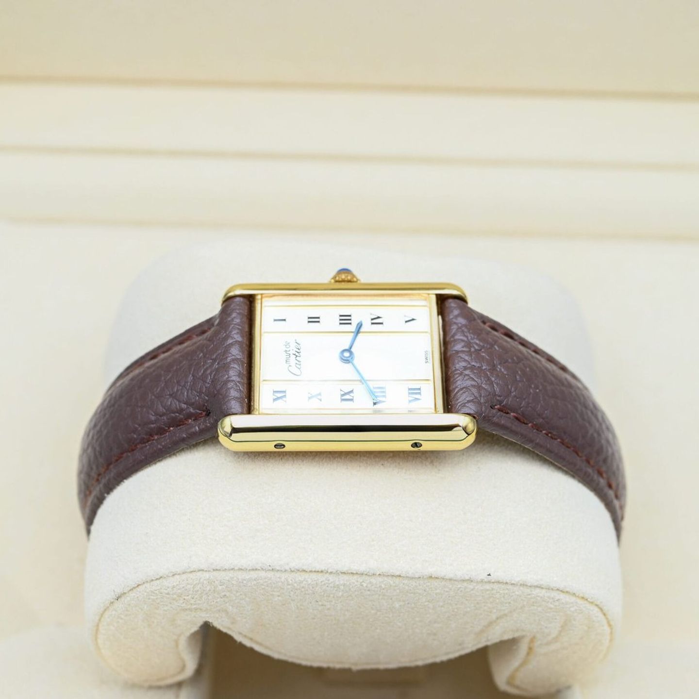 Cartier Tank Vermeil 590005 (Unknown (random serial)) - 23 mm (3/8)