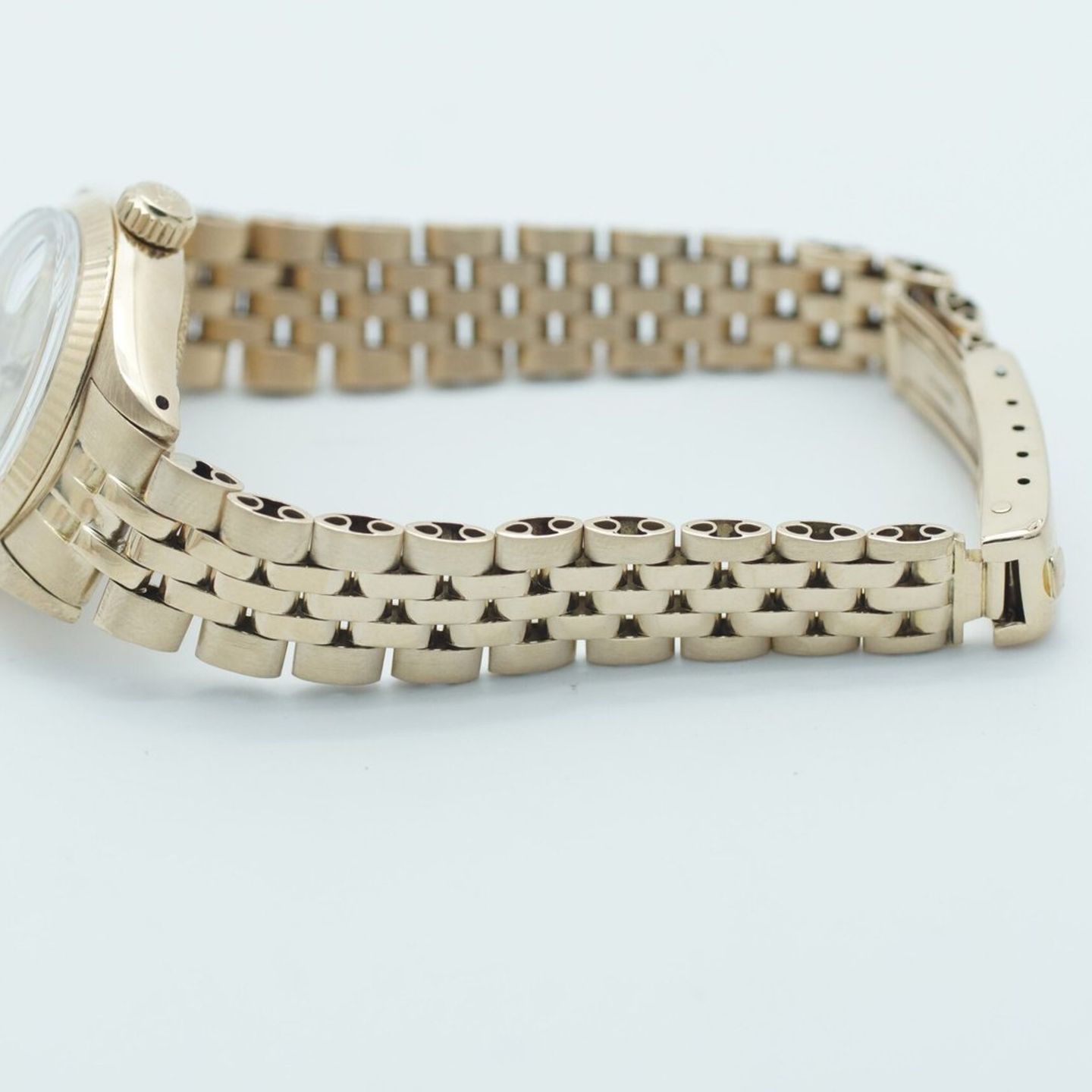 Rolex Lady-Datejust 6916 (1982) - Champagne dial 26 mm Yellow Gold case (5/8)