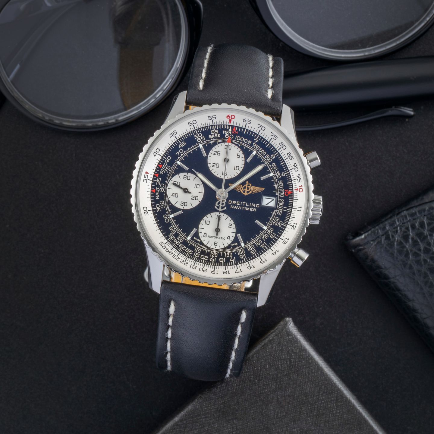 Breitling Old Navitimer A13322 (2002) - 41mm Staal (1/8)