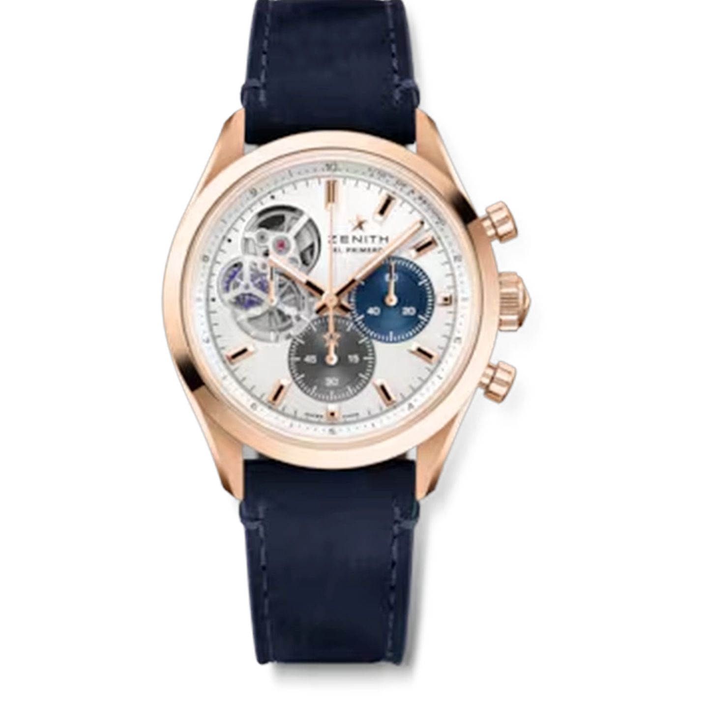 Zenith El Primero Chronomaster 18.3300.3604/69.C922 (2026) - Zilver wijzerplaat 40mm Roségoud (1/1)