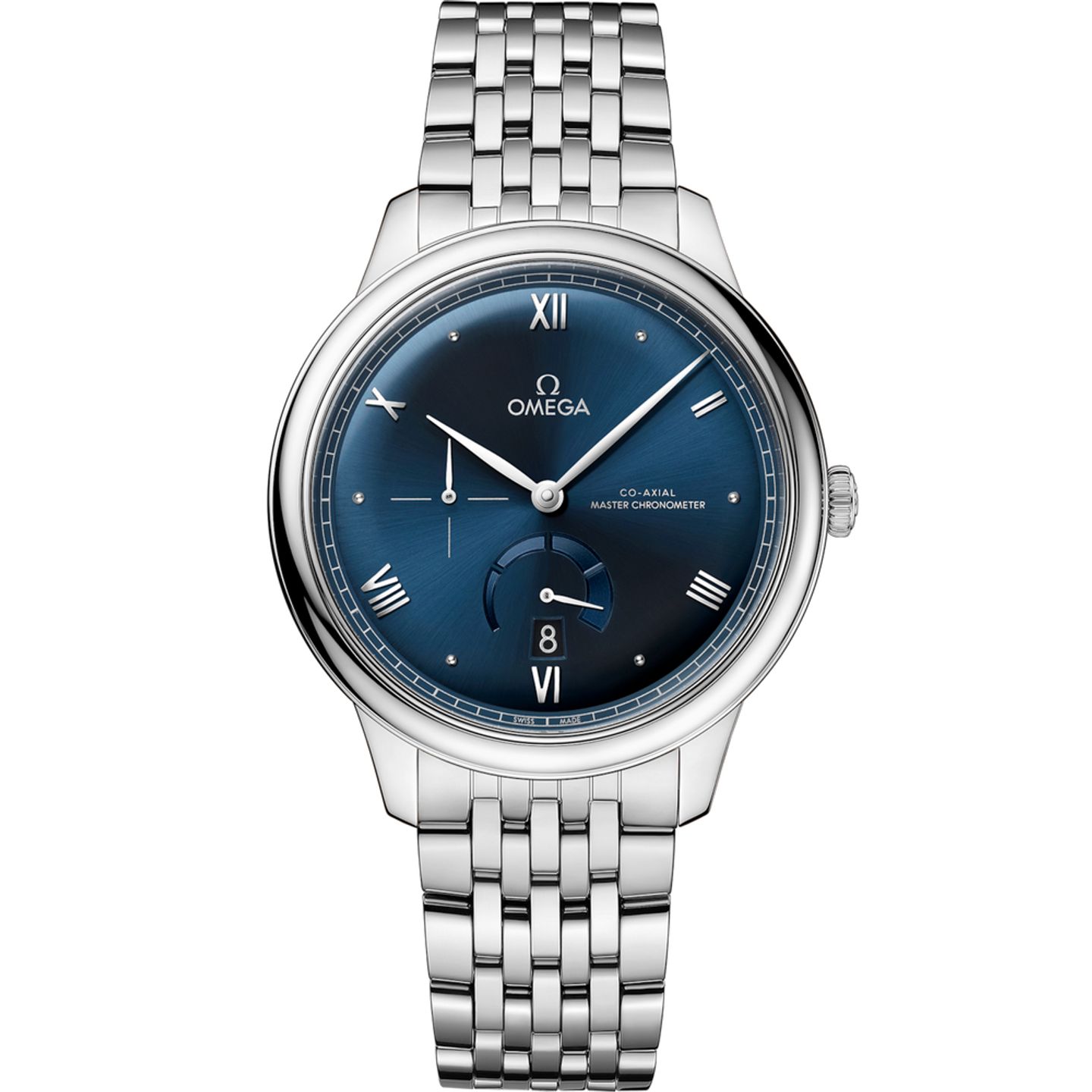 Omega De Ville 434.10.41.21.03.002 (2025) - Blauw wijzerplaat 41mm Staal (1/1)