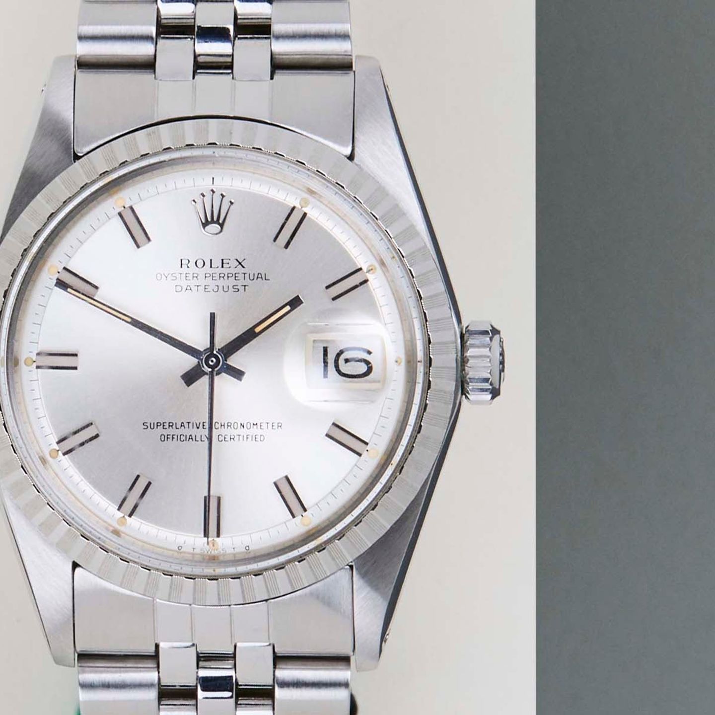 Rolex Datejust 1603 (1974) - 36mm Staal (5/8)