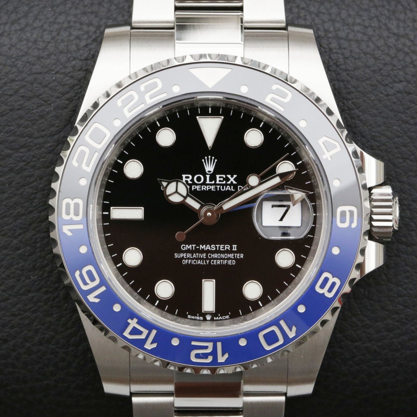 Rolex GMT-Master II 126710BLNR (2023) - Zwart wijzerplaat 40mm Staal (1/8)