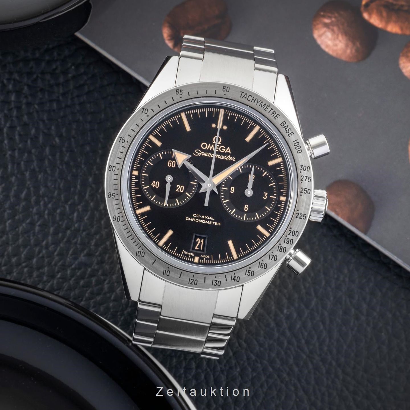 Omega Speedmaster '57 331.10.42.51.01.002 (Unknown (random serial)) - Black dial 42 mm Steel case (3/8)