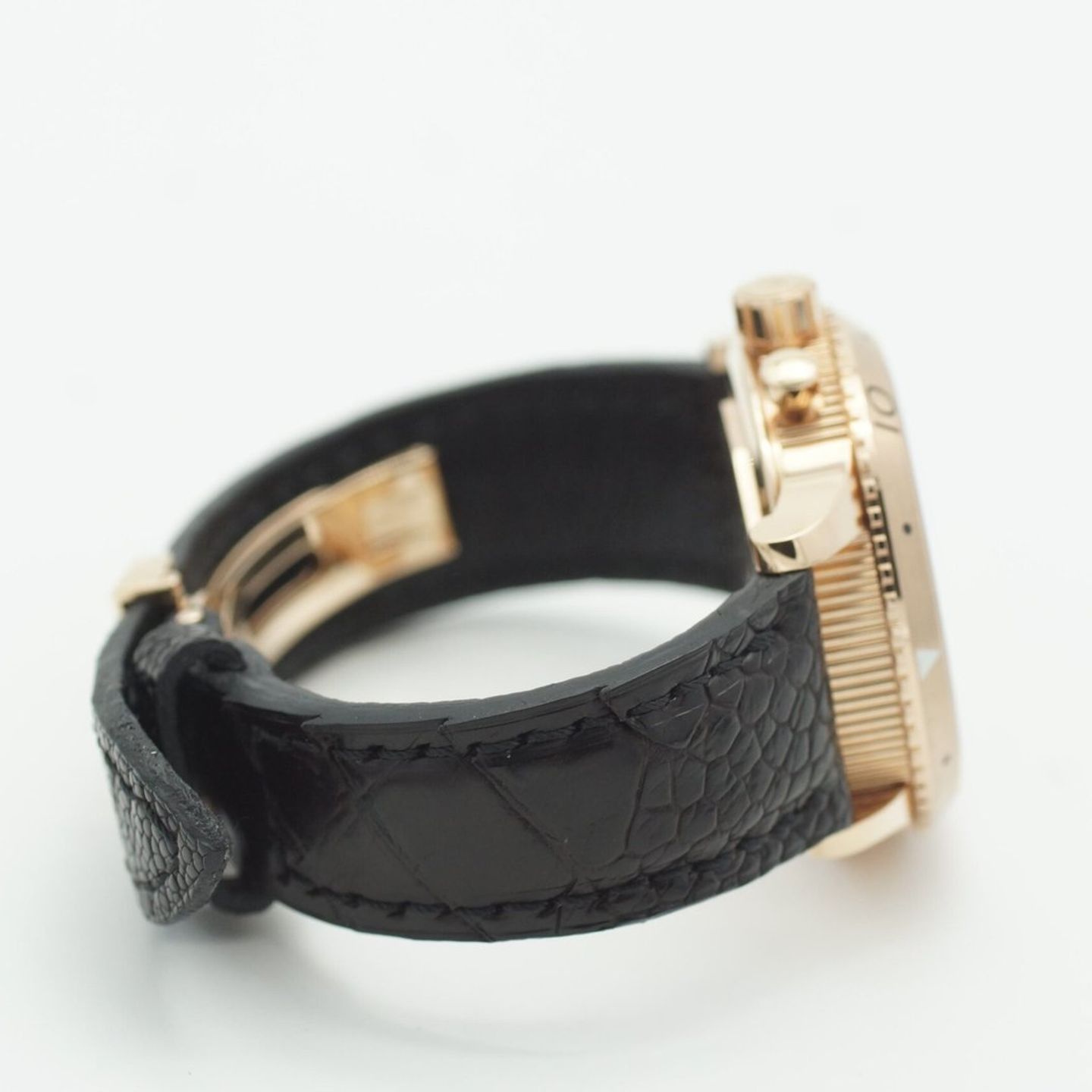 Breguet Type XX - XXI - XXII 3810BR/92/9ZU (2013) - Black dial 42 mm Rose Gold case (7/8)