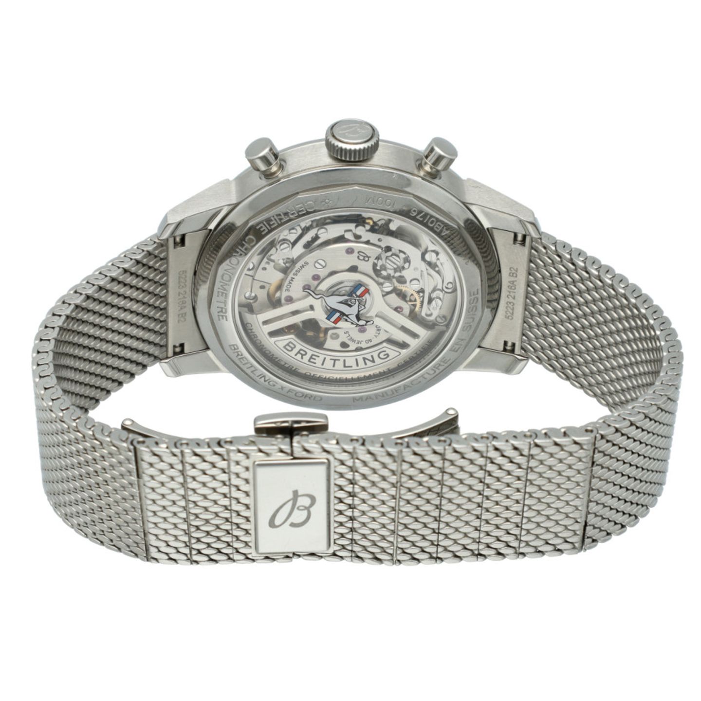 Breitling Top Time AB0176 (2026) - Green dial 41 mm Steel case (5/7)